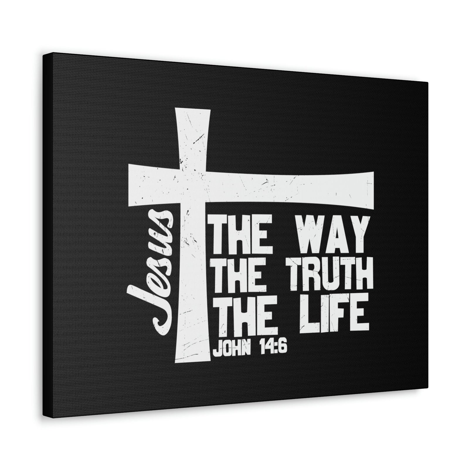 Scripture Walls The Way, The Truth, The Life John 14:6 Christian Wall Art Bible Verse Print Ready to Hang Unframed-Express Your Love Gifts