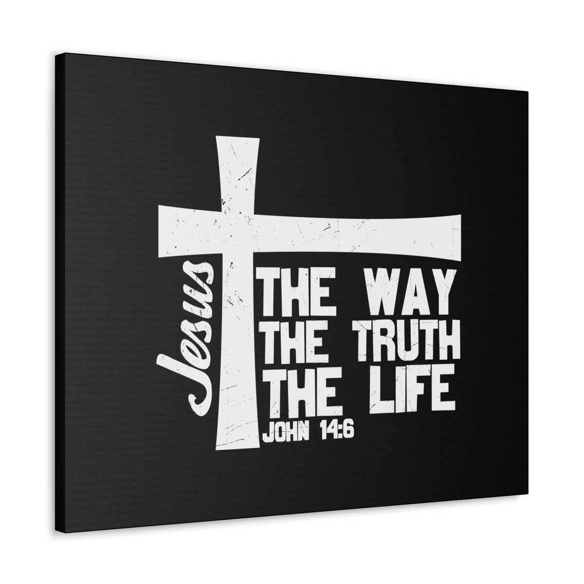 Scripture Walls The Way, The Truth, The Life John 14:6 Christian Wall Art Bible Verse Print Ready to Hang Unframed-Express Your Love Gifts