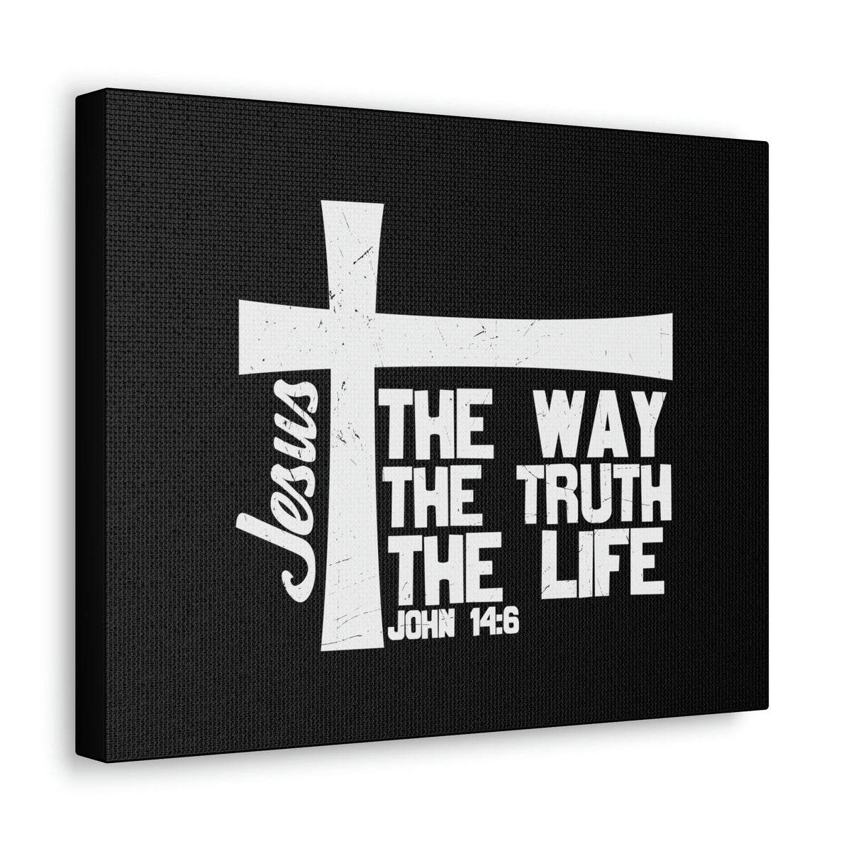 Scripture Walls The Way, The Truth, The Life John 14:6 Christian Wall Art Bible Verse Print Ready to Hang Unframed-Express Your Love Gifts