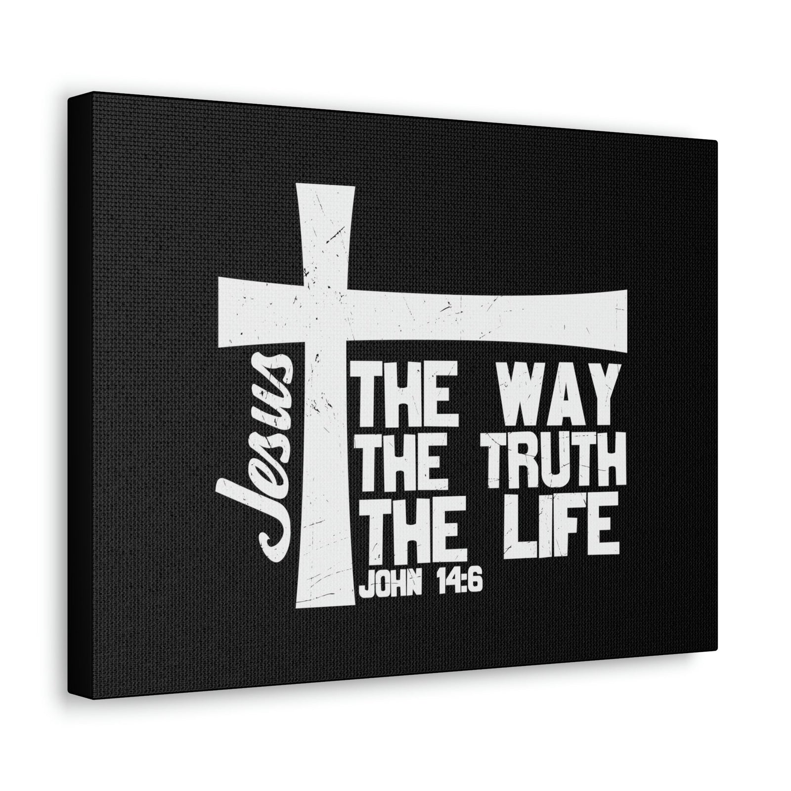 Scripture Walls The Way, The Truth, The Life John 14:6 Christian Wall Art Bible Verse Print Ready to Hang Unframed-Express Your Love Gifts