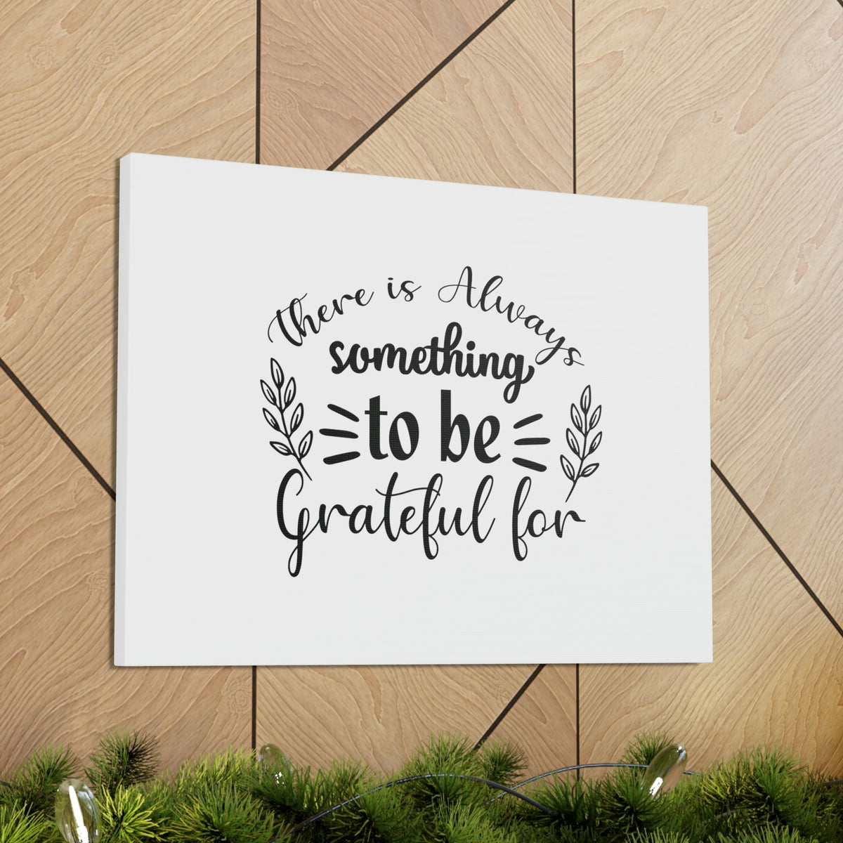 Scripture Walls There Is Always Something To Be Grateful For Ephesians 5:20 Christian Wall Art Bible Verse Print Ready to Hang Unframed-Express Your Love Gifts