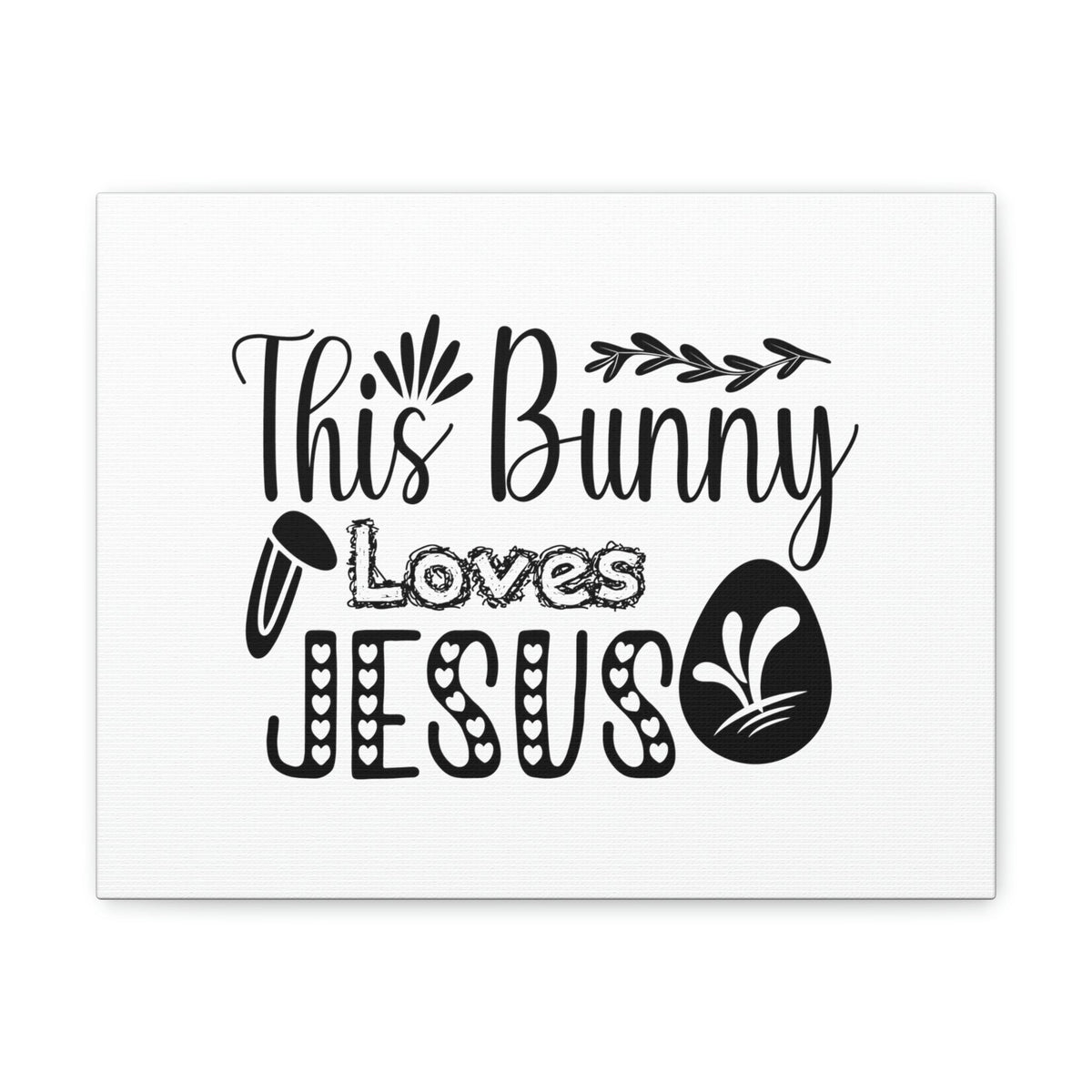 Scripture Walls This Bunny Love Jesus John 14:15 Christian Wall Art Bible Verse Print Ready to Hang Unframed-Express Your Love Gifts