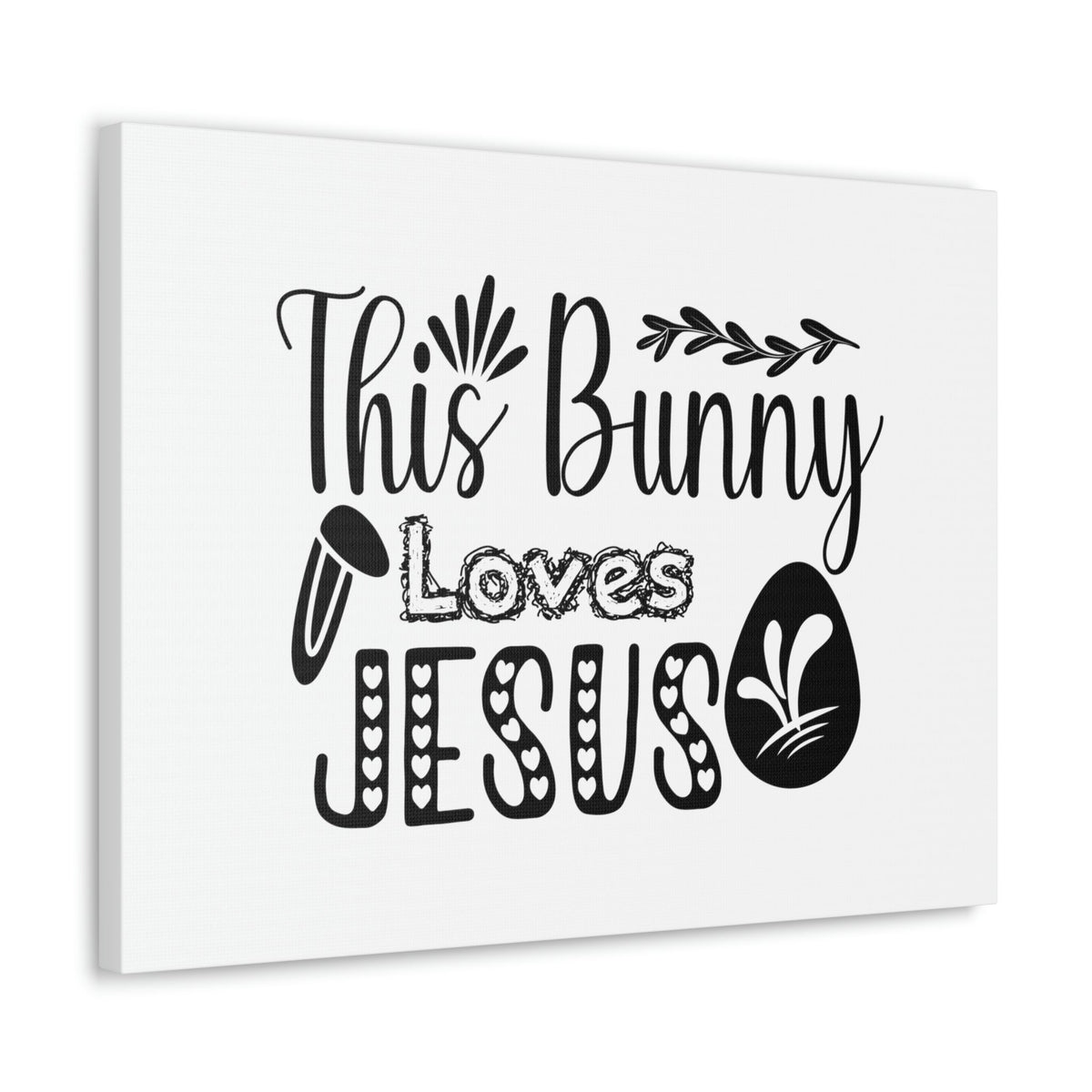 Scripture Walls This Bunny Love Jesus John 14:15 Christian Wall Art Bible Verse Print Ready to Hang Unframed-Express Your Love Gifts