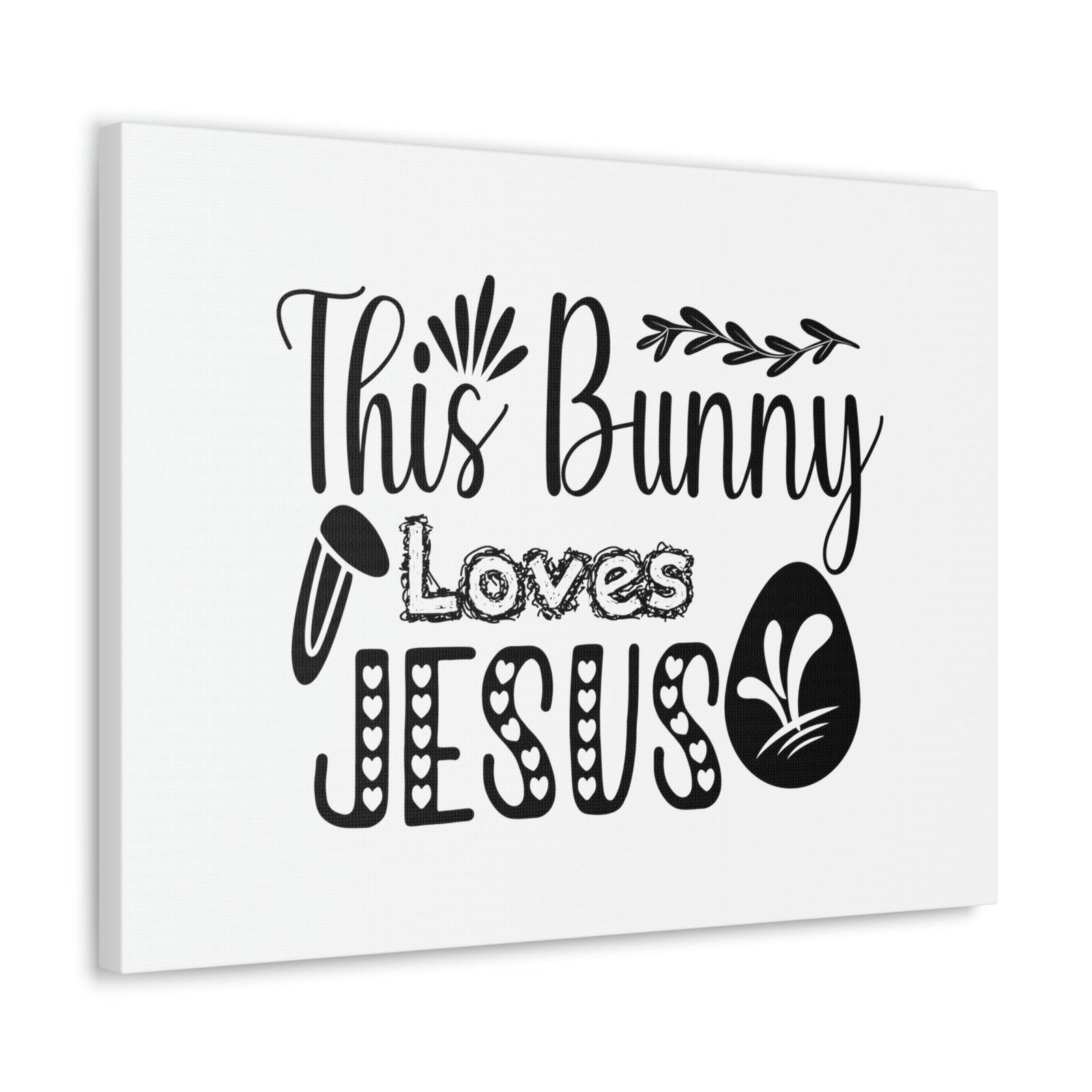 Scripture Walls This Bunny Love Jesus John 14:15 Christian Wall Art Bible Verse Print Ready to Hang Unframed-Express Your Love Gifts