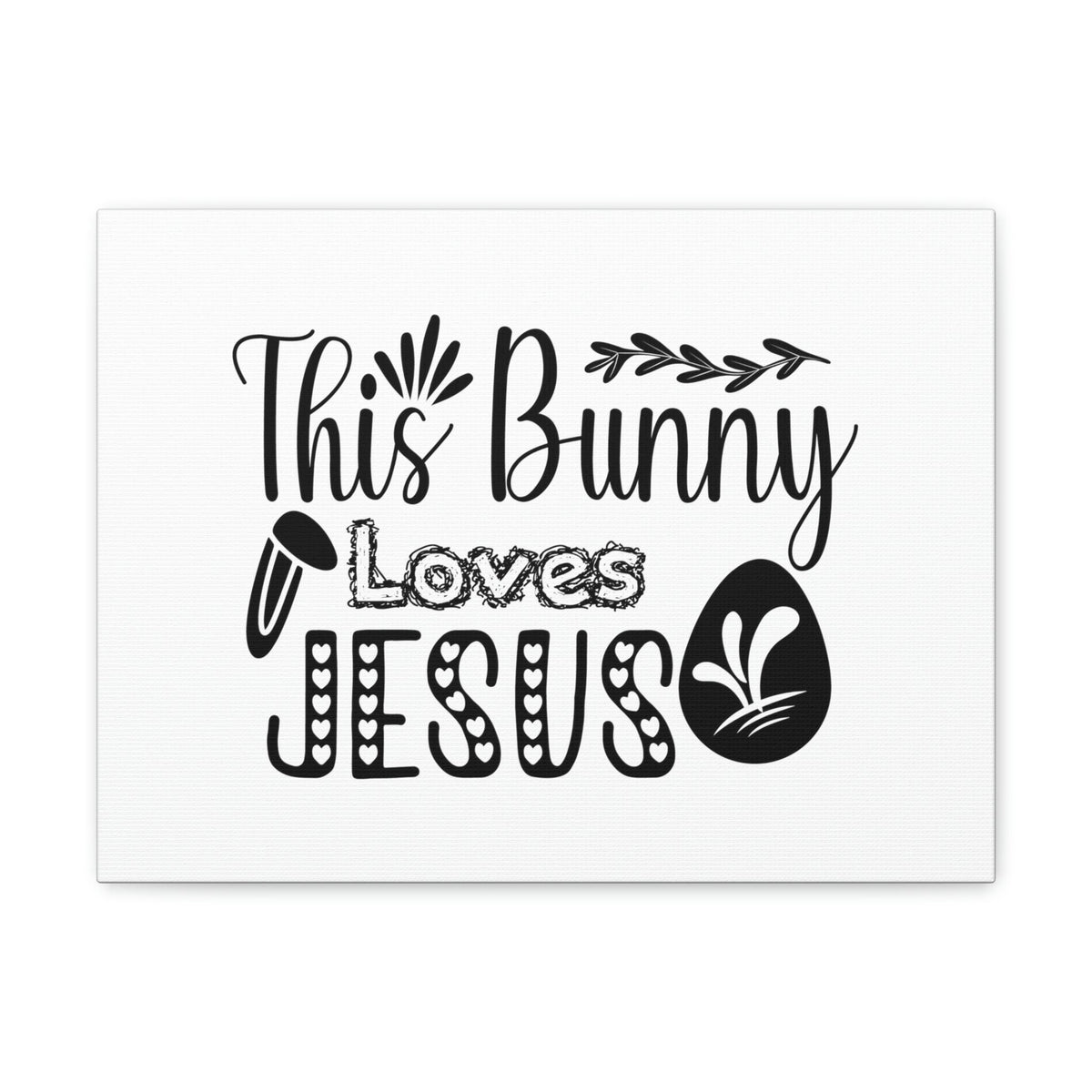 Scripture Walls This Bunny Love Jesus John 14:15 Christian Wall Art Bible Verse Print Ready to Hang Unframed-Express Your Love Gifts