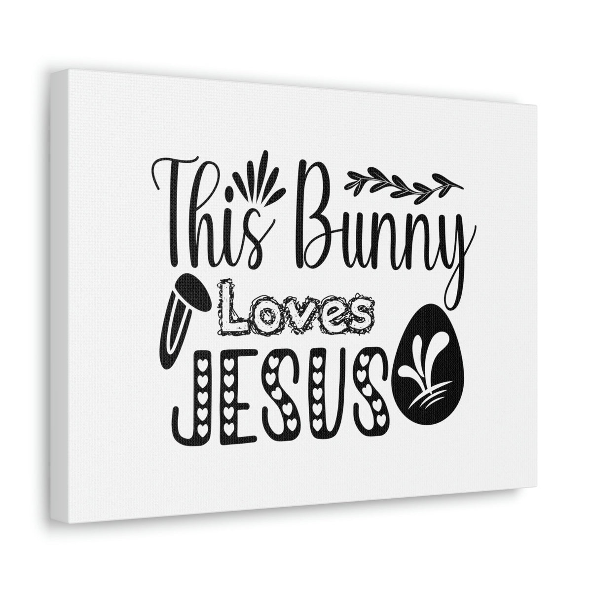 Scripture Walls This Bunny Love Jesus John 14:15 Christian Wall Art Bible Verse Print Ready to Hang Unframed-Express Your Love Gifts
