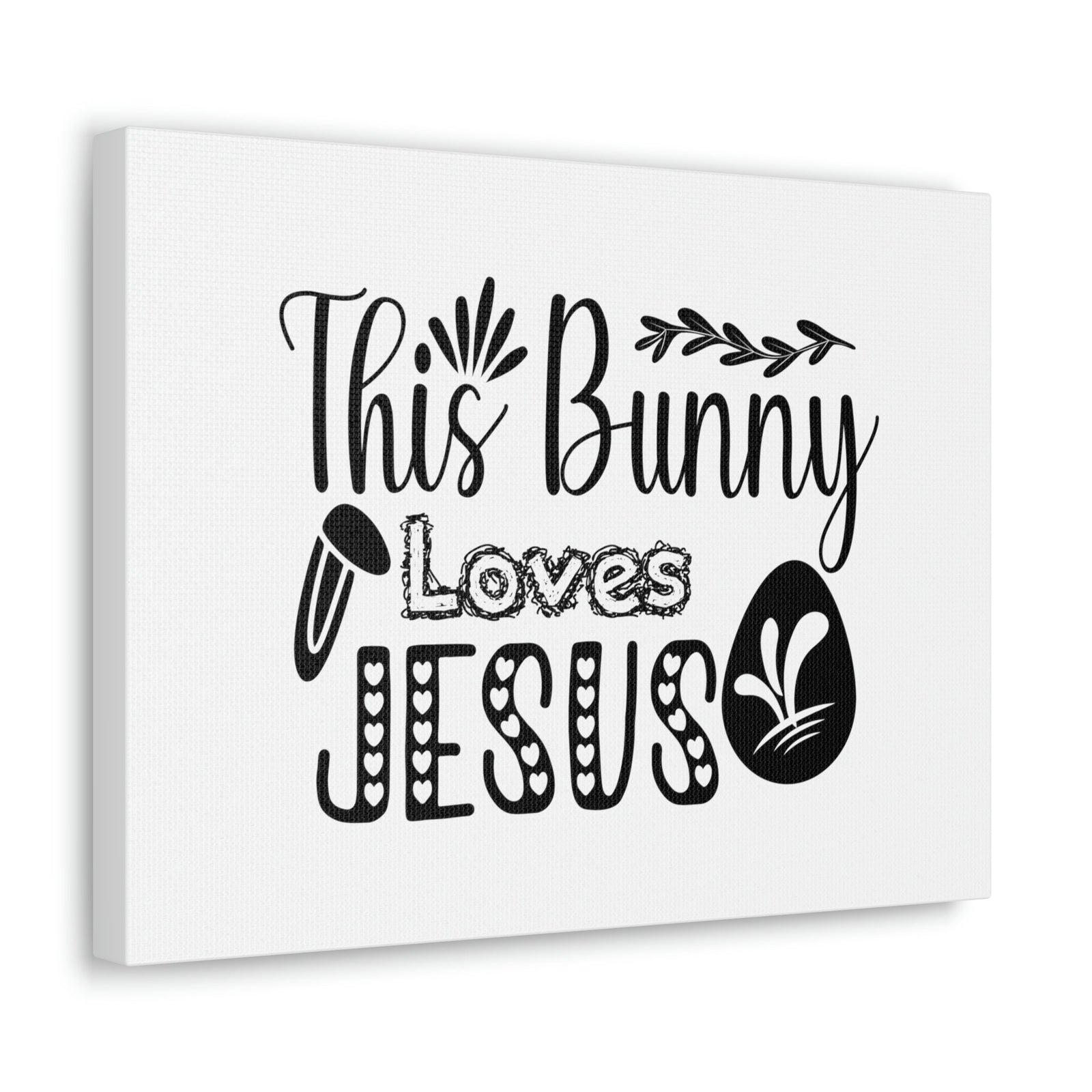 Scripture Walls This Bunny Love Jesus John 14:15 Christian Wall Art Bible Verse Print Ready to Hang Unframed-Express Your Love Gifts