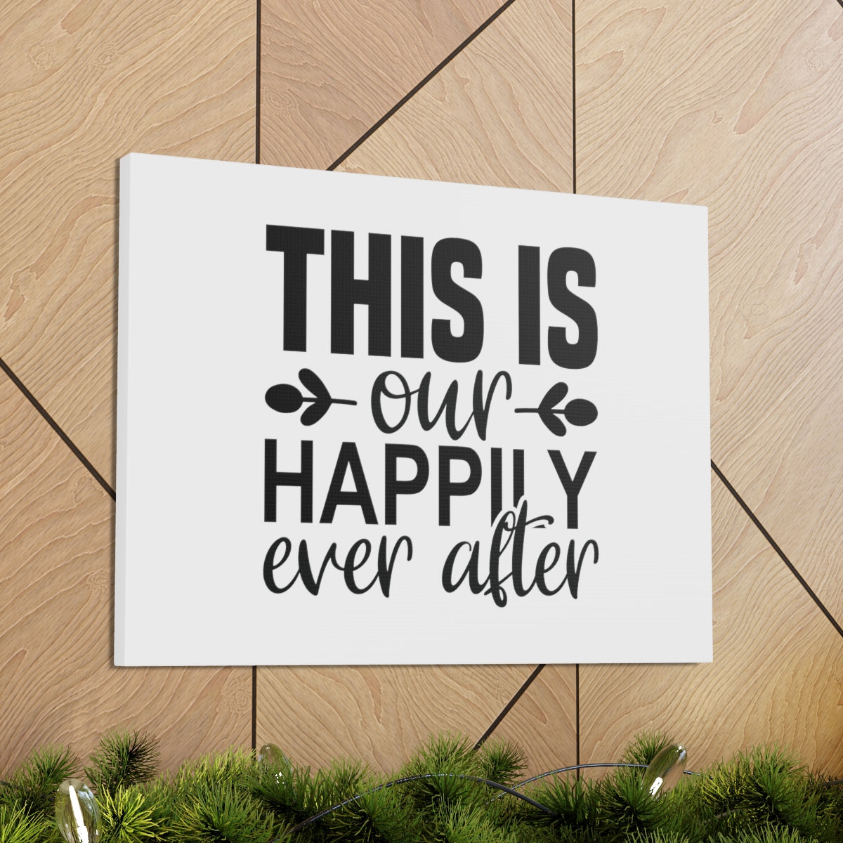 Scripture Walls This Is Our Happily Ever 2 Timothy 4:7 After Christian Wall Art Bible Verse Print Ready to Hang Unframed-Express Your Love Gifts