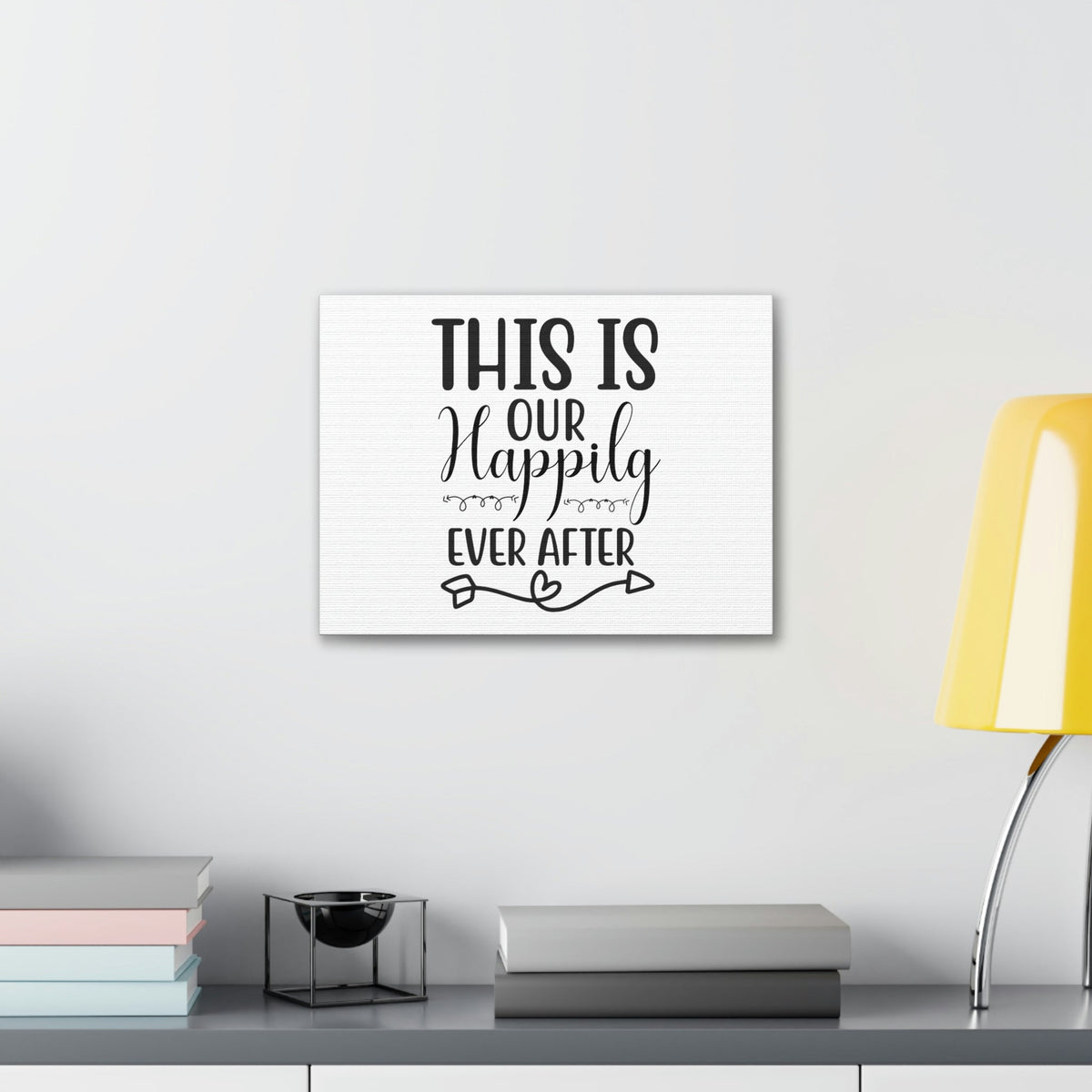 Scripture Walls This Is Our Happily Ever After Jeremiah 29:11 Christian Wall Art Print Ready to Hang Unframed-Express Your Love Gifts