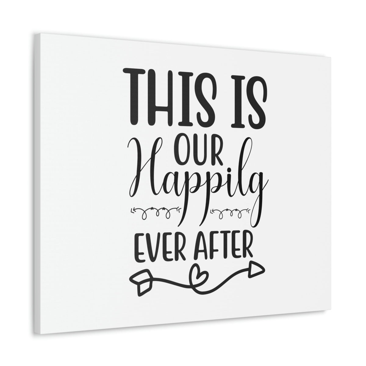 Scripture Walls This Is Our Happily Ever After Jeremiah 29:11 Christian Wall Art Print Ready to Hang Unframed-Express Your Love Gifts