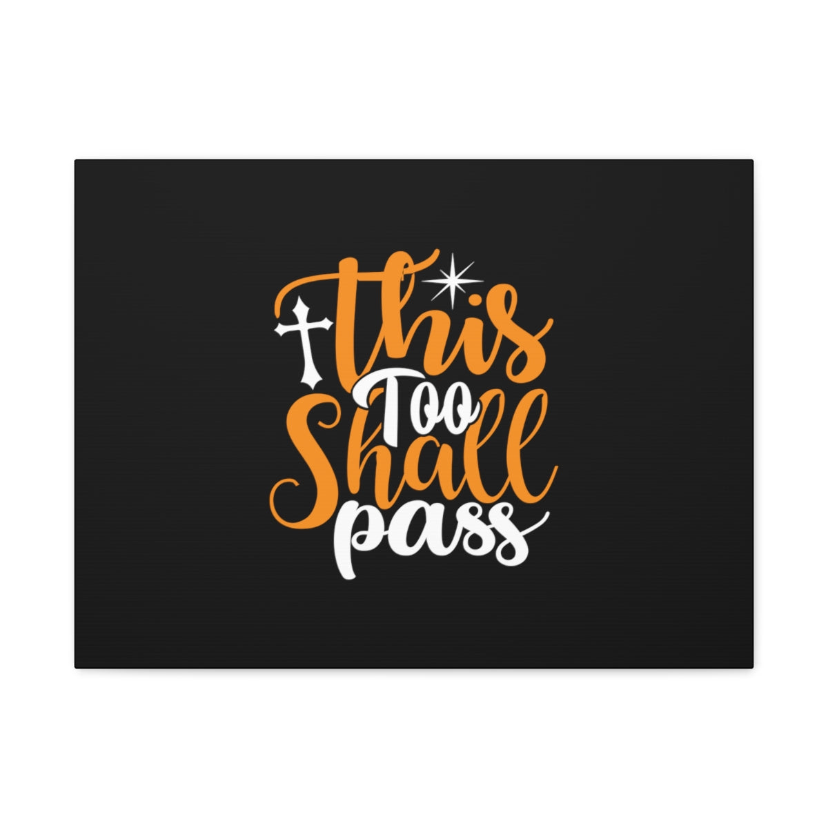 Scripture Walls This Too Shall Pass 2 Corinthians 4:17 Christian Wall Art Bible Verse Print Ready to Hang Unframed-Express Your Love Gifts