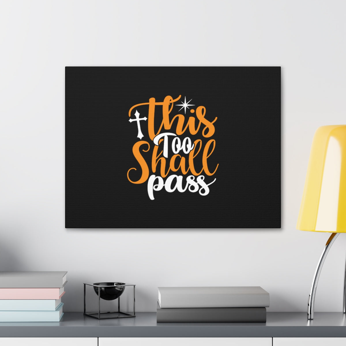 Scripture Walls This Too Shall Pass 2 Corinthians 4:17 Christian Wall Art Bible Verse Print Ready to Hang Unframed-Express Your Love Gifts