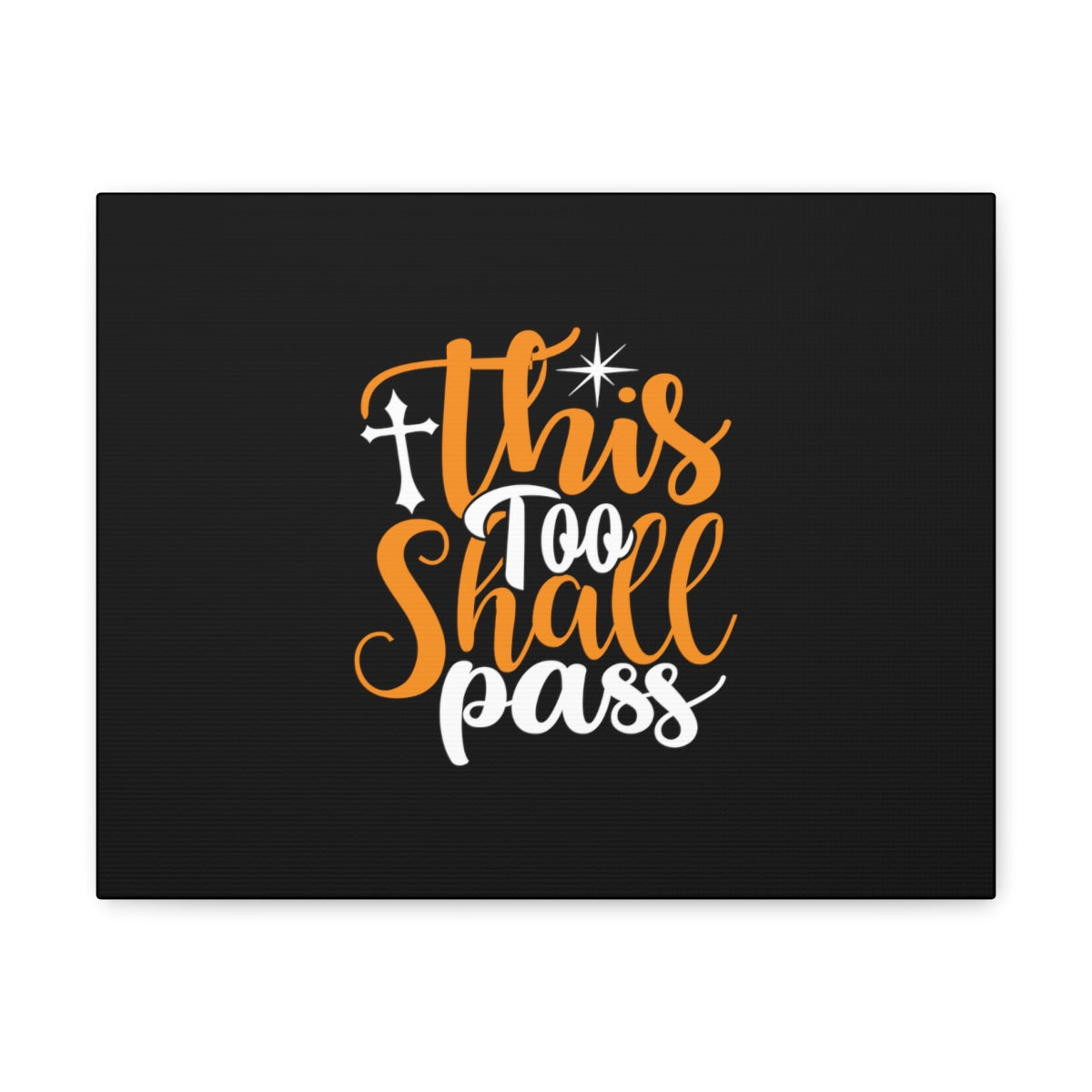Scripture Walls This Too Shall Pass 2 Corinthians 4:17 Christian Wall Art Bible Verse Print Ready to Hang Unframed-Express Your Love Gifts