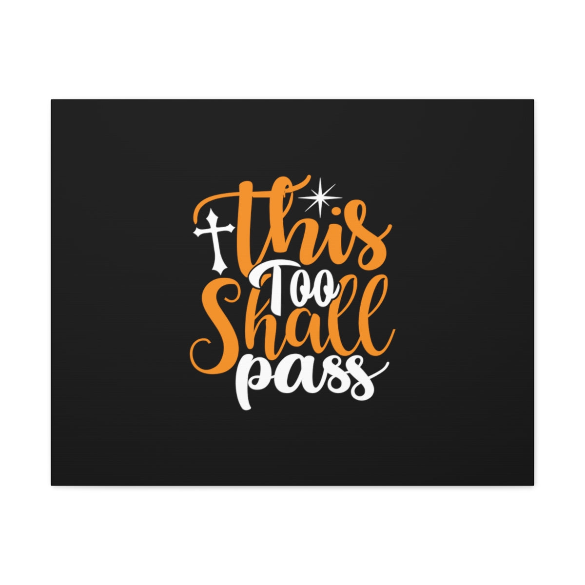 Scripture Walls This Too Shall Pass 2 Corinthians 4:17 Christian Wall Art Bible Verse Print Ready to Hang Unframed-Express Your Love Gifts