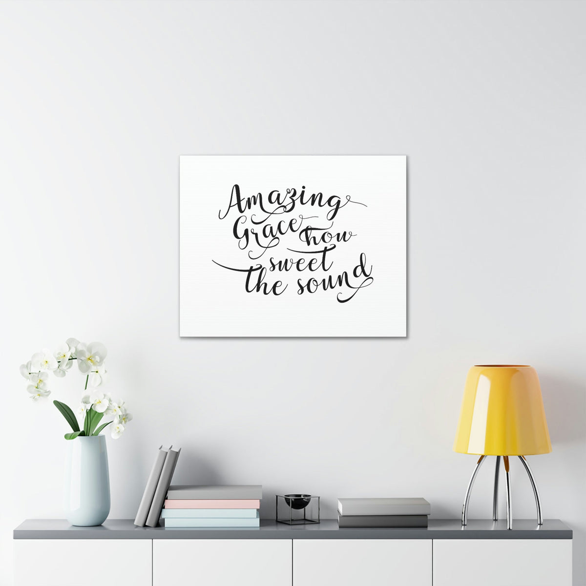 Scripture Walls Thou Sweet The Sound Hebrews 4:16 Christian Wall Art Bible Verse Print Ready to Hang Unframed-Express Your Love Gifts