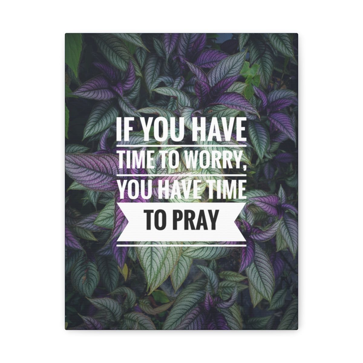 Scripture Walls Time To Pray Philippians 4:6 Christian Wall Art Bible Verse Print Ready to Hang Unframed-Express Your Love Gifts