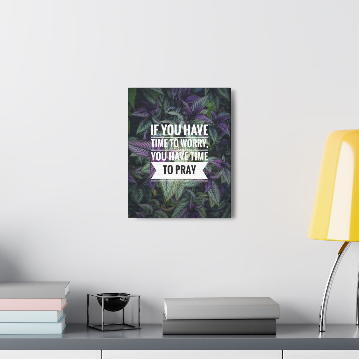 Scripture Walls Time To Pray Philippians 4:6 Christian Wall Art Bible Verse Print Ready to Hang Unframed-Express Your Love Gifts