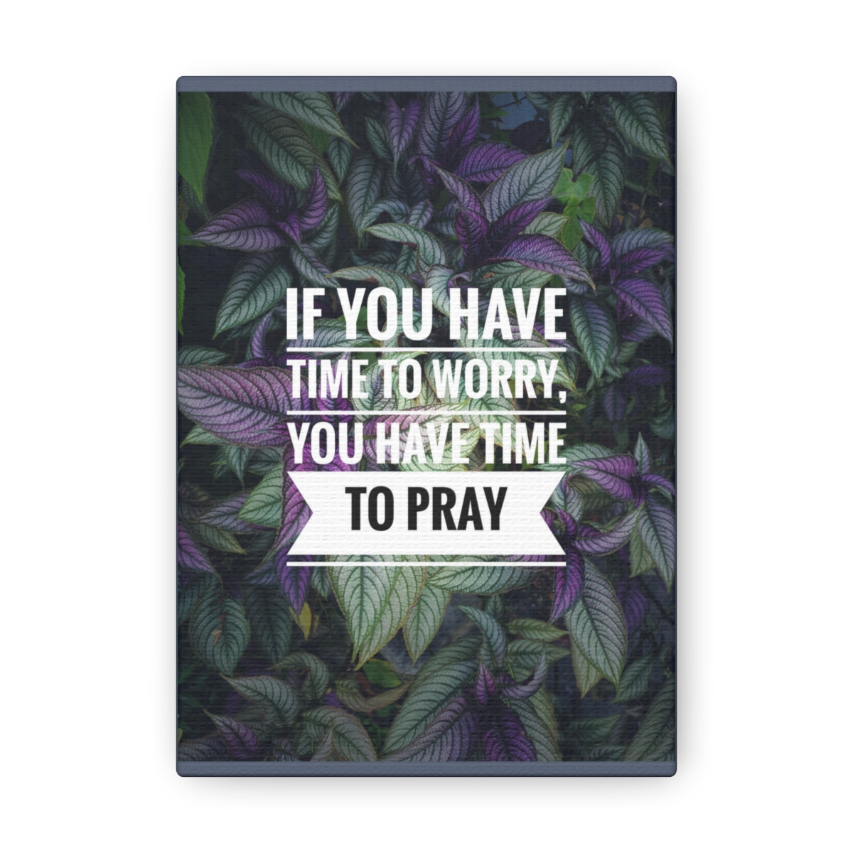 Scripture Walls Time To Pray Philippians 4:6 Christian Wall Art Bible Verse Print Ready to Hang Unframed-Express Your Love Gifts