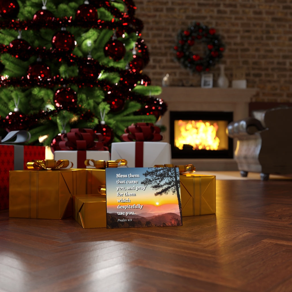 Scripture Walls Times Of Trouble Psalm 9:9 Bible Verse Canvas Christian Wall Art Ready to Hang Unframed-Express Your Love Gifts