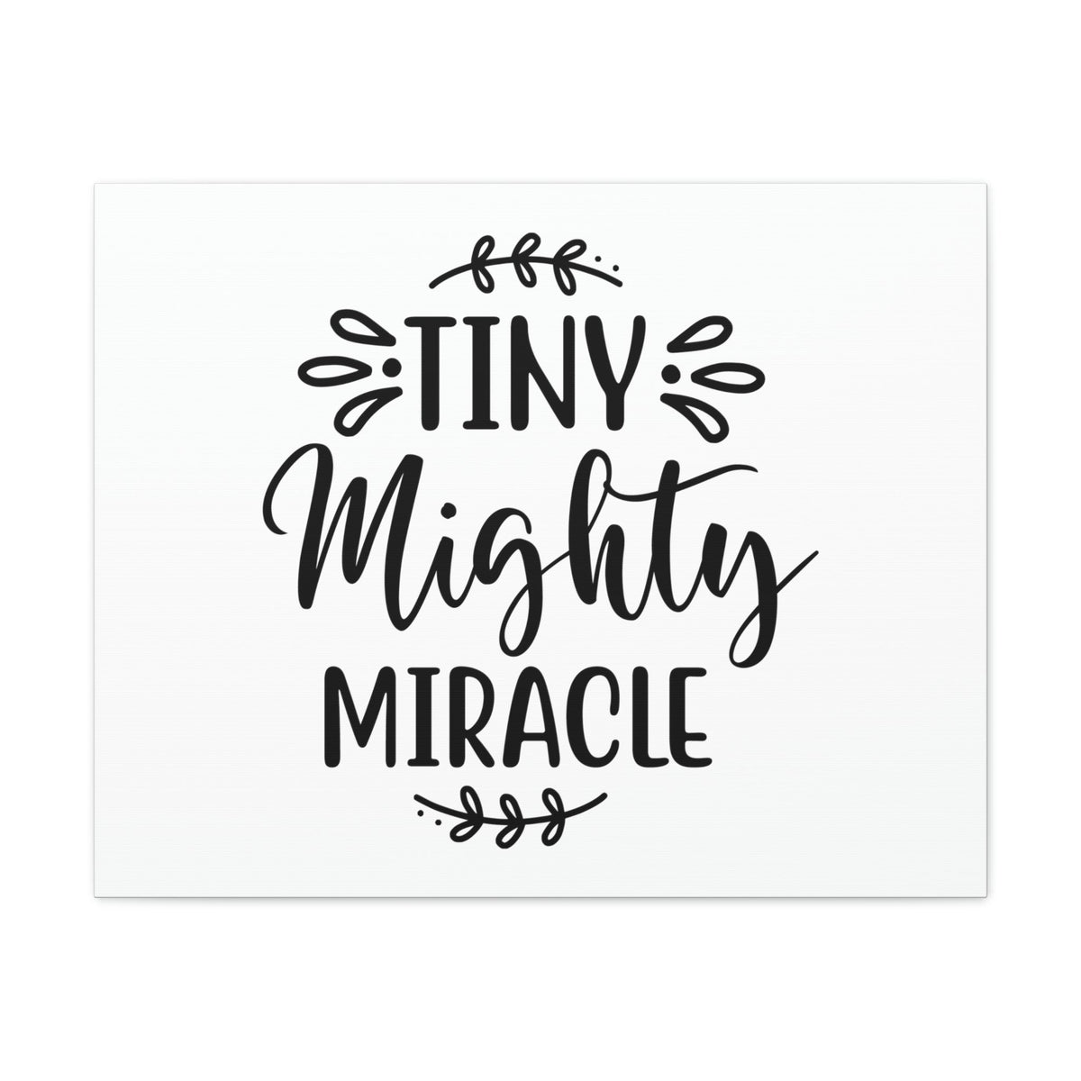 Scripture Walls Tiny Mighty Miracle Deuteronomy 10:21 Christian Wall Art Print Ready to Hang Unframed-Express Your Love Gifts
