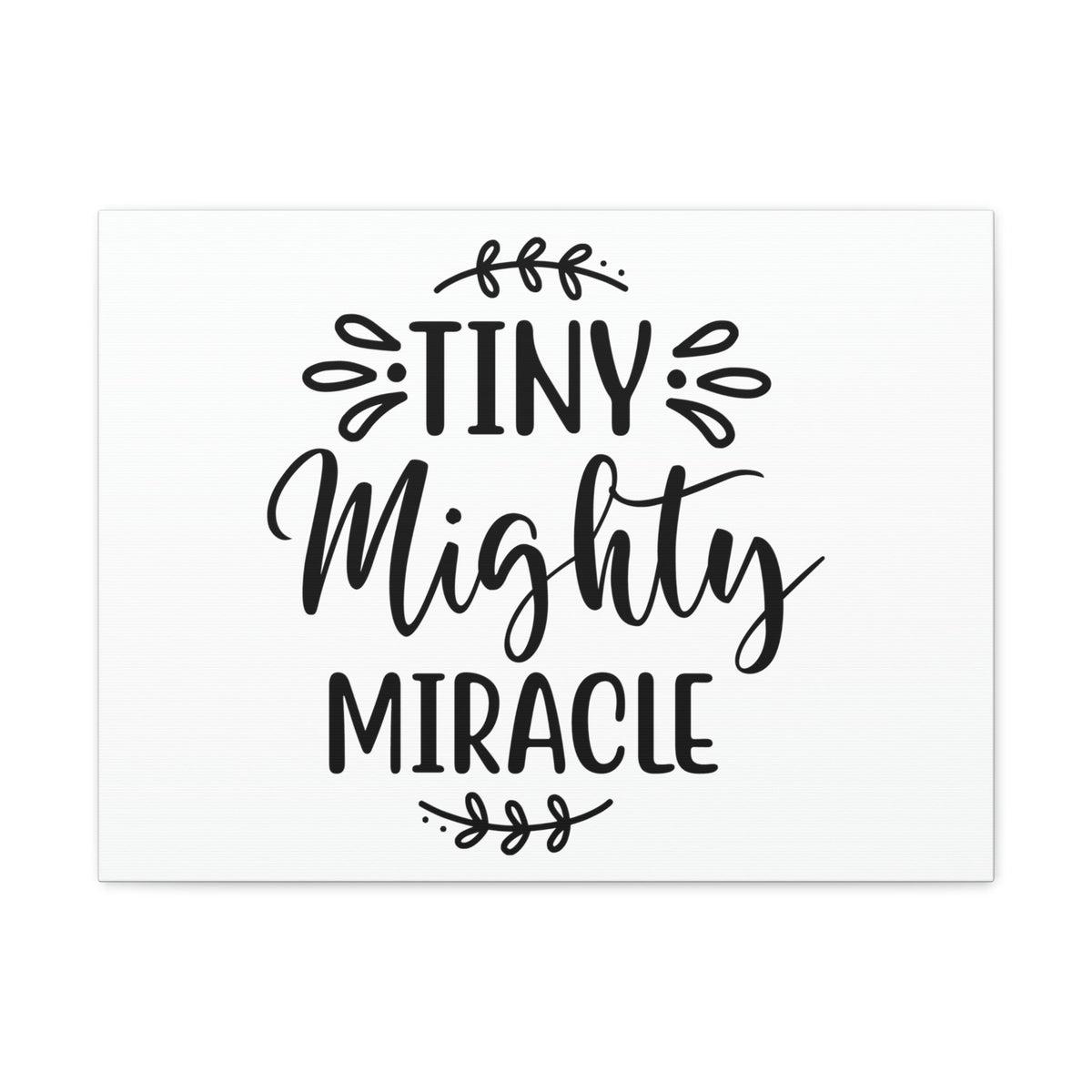 Scripture Walls Tiny Mighty Miracle Deuteronomy 10:21 Christian Wall Art Print Ready to Hang Unframed-Express Your Love Gifts