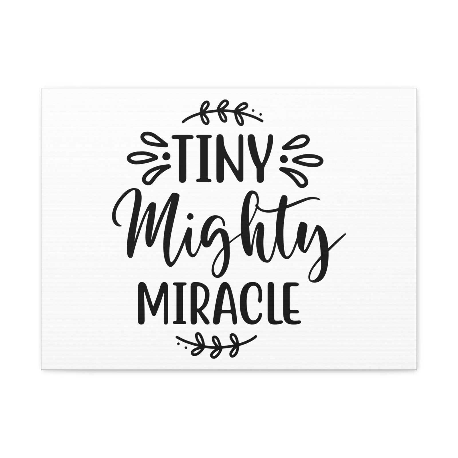 Scripture Walls Tiny Mighty Miracle Deuteronomy 10:21 Christian Wall Art Print Ready to Hang Unframed-Express Your Love Gifts