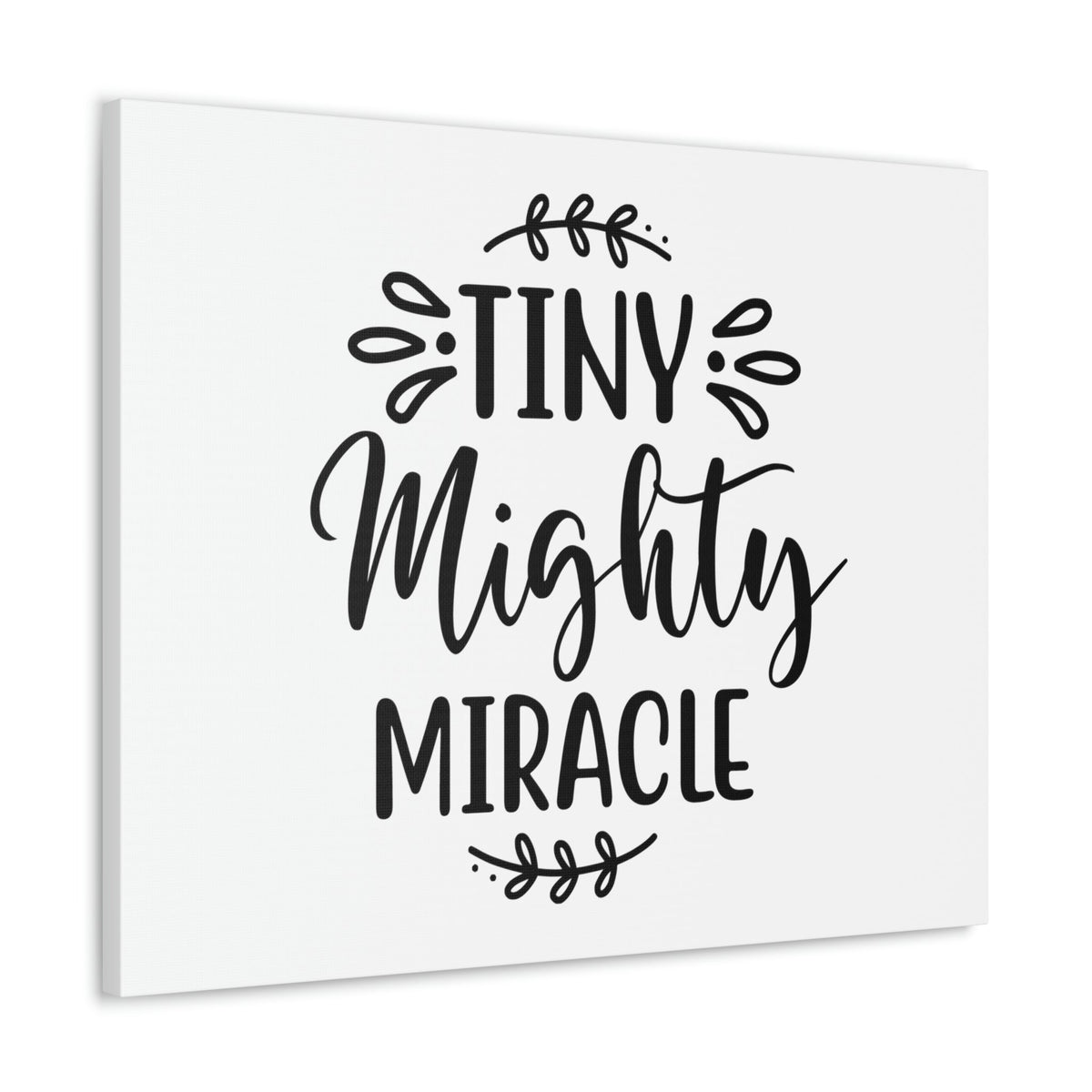 Scripture Walls Tiny Mighty Miracle Deuteronomy 10:21 Christian Wall Art Print Ready to Hang Unframed-Express Your Love Gifts