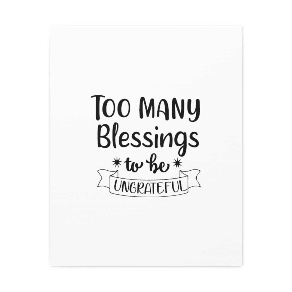 Scripture Walls Too Many Blessings James 1:17 Christian Wall Art Bible Verse Print Ready to Hang Unframed-Express Your Love Gifts
