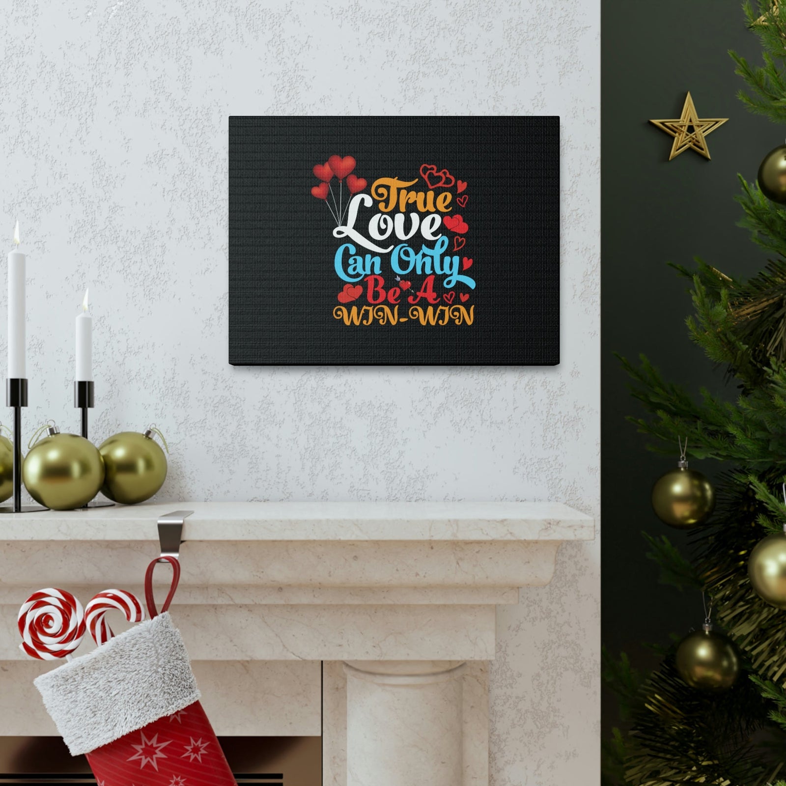 Scripture Walls True Love Can Only Be John 3:16 Christian Wall Art Bible Verse Print Ready to Hang Unframed-Express Your Love Gifts