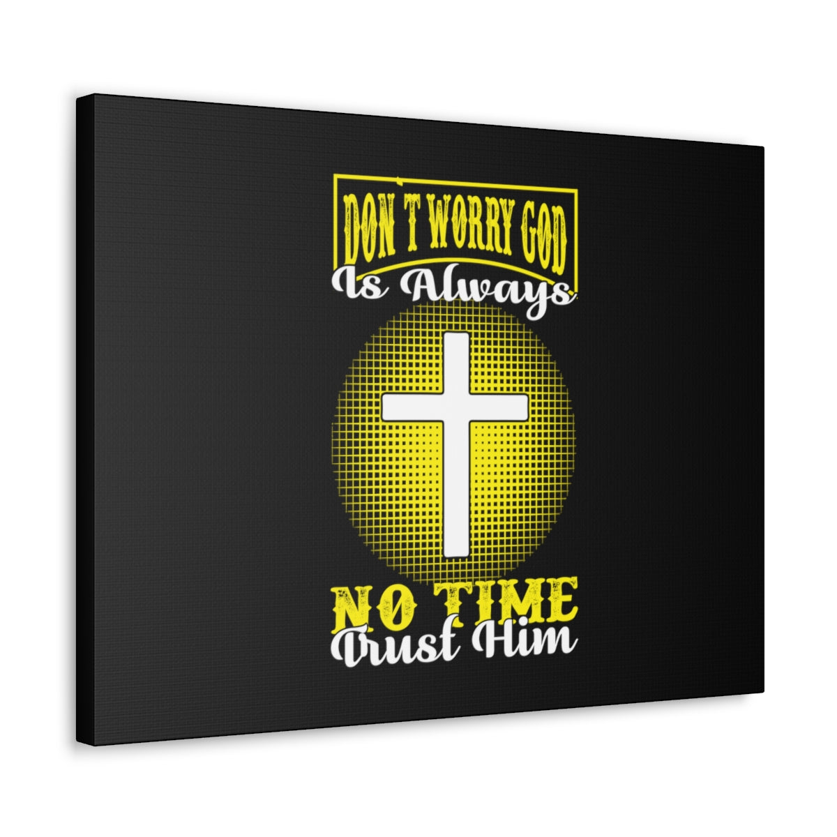 Scripture Walls Trust Him Psalm 37:3-7 Christian Wall Art Bible Verse Print Ready to Hang Unframed-Express Your Love Gifts