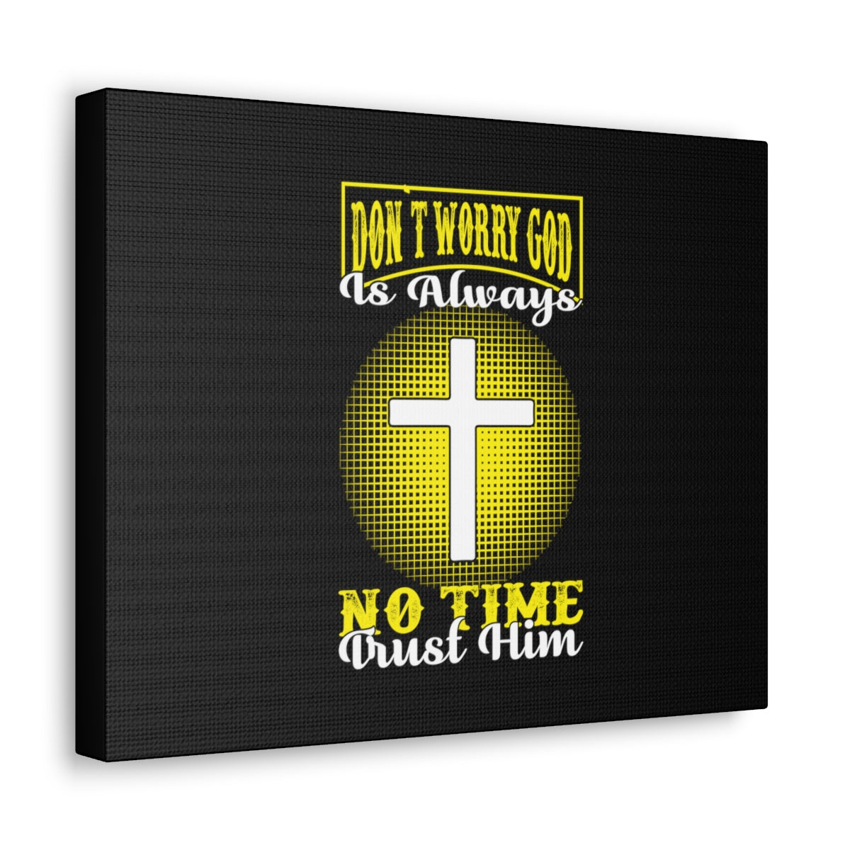 Scripture Walls Trust Him Psalm 37:3-7 Christian Wall Art Bible Verse Print Ready to Hang Unframed-Express Your Love Gifts