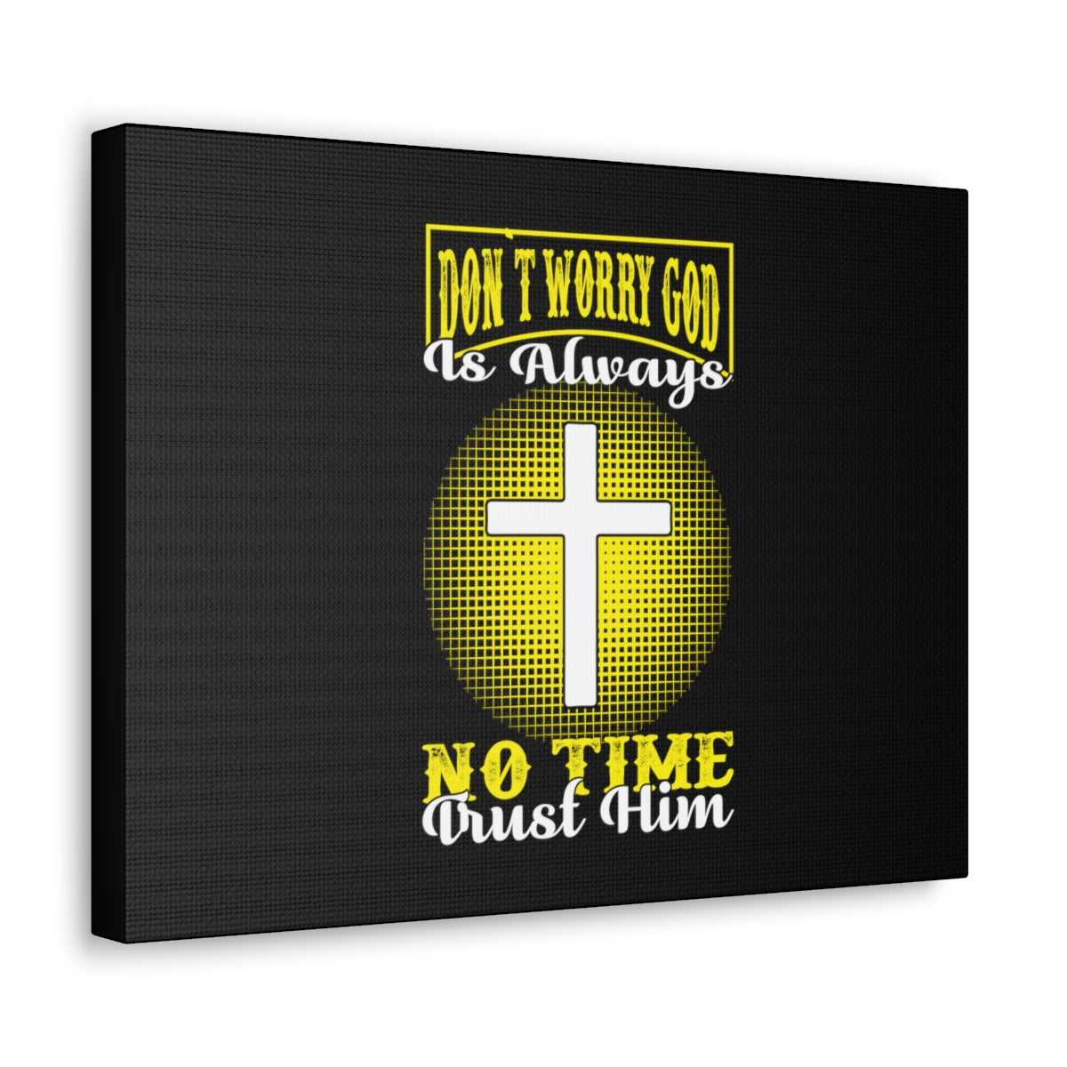 Scripture Walls Trust Him Psalm 37:3-7 Christian Wall Art Bible Verse Print Ready to Hang Unframed-Express Your Love Gifts