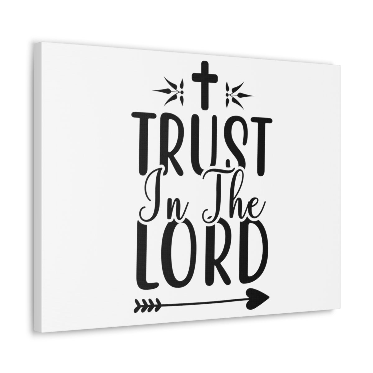 Scripture Walls Trust In The Lord Hebrews 13:8 Christian Wall Art Print Ready to Hang Unframed-Express Your Love Gifts