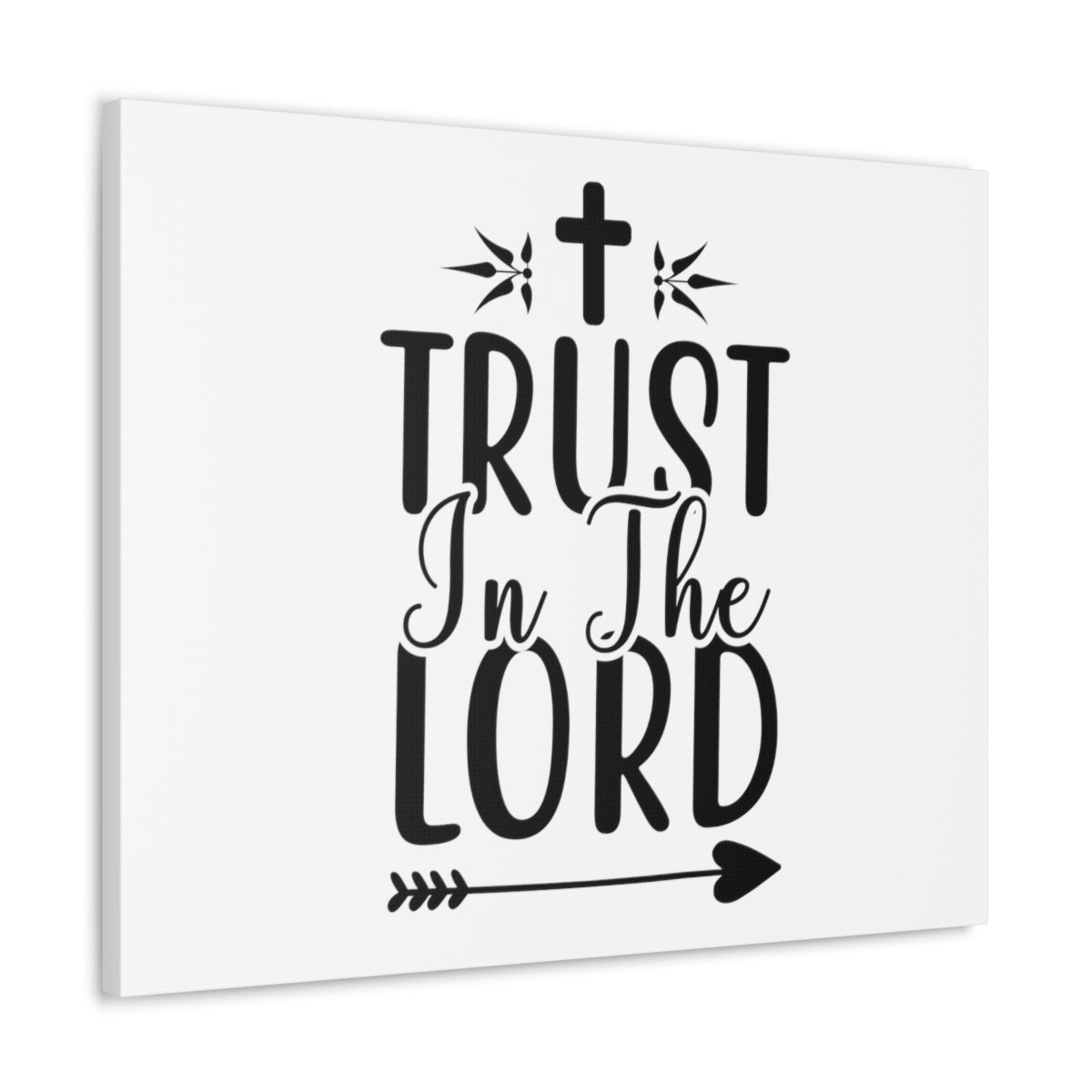 Scripture Walls Trust In The Lord Hebrews 13:8 Christian Wall Art Print Ready to Hang Unframed-Express Your Love Gifts