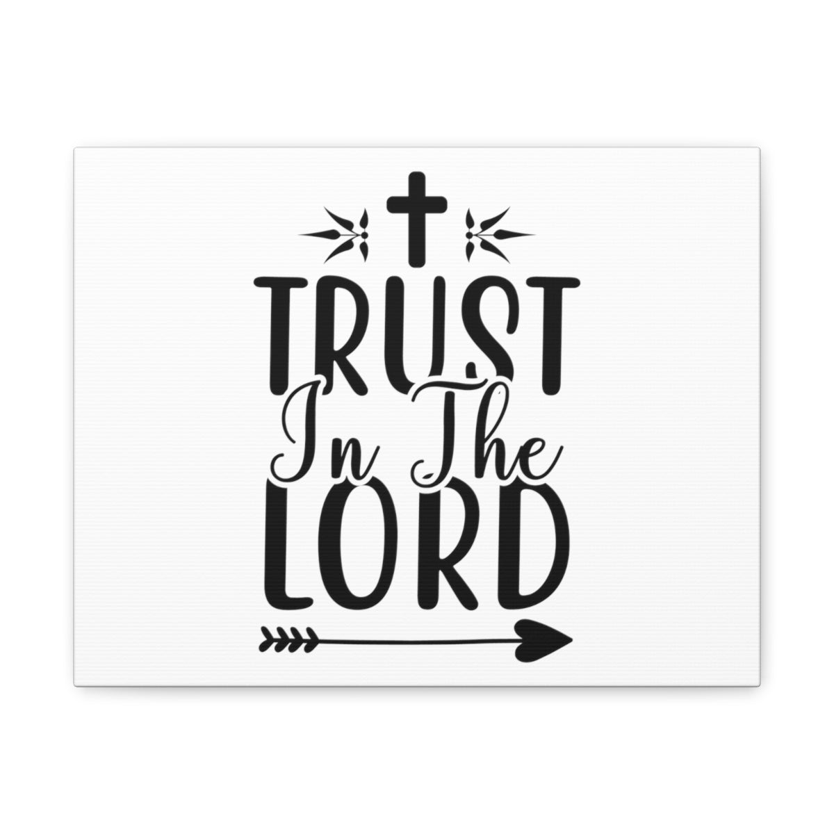 Scripture Walls Trust In The Lord Hebrews 13:8 Christian Wall Art Print Ready to Hang Unframed-Express Your Love Gifts
