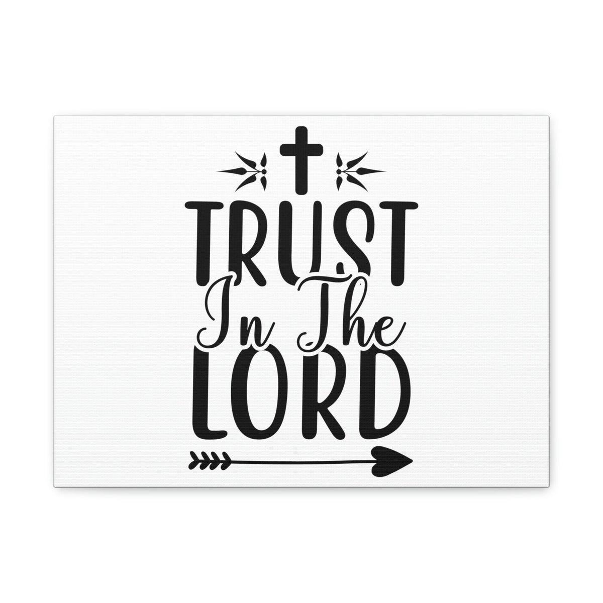 Scripture Walls Trust In The Lord Isaiah 12:2 Christian Wall Art Print Ready to Hang Unframed-Express Your Love Gifts