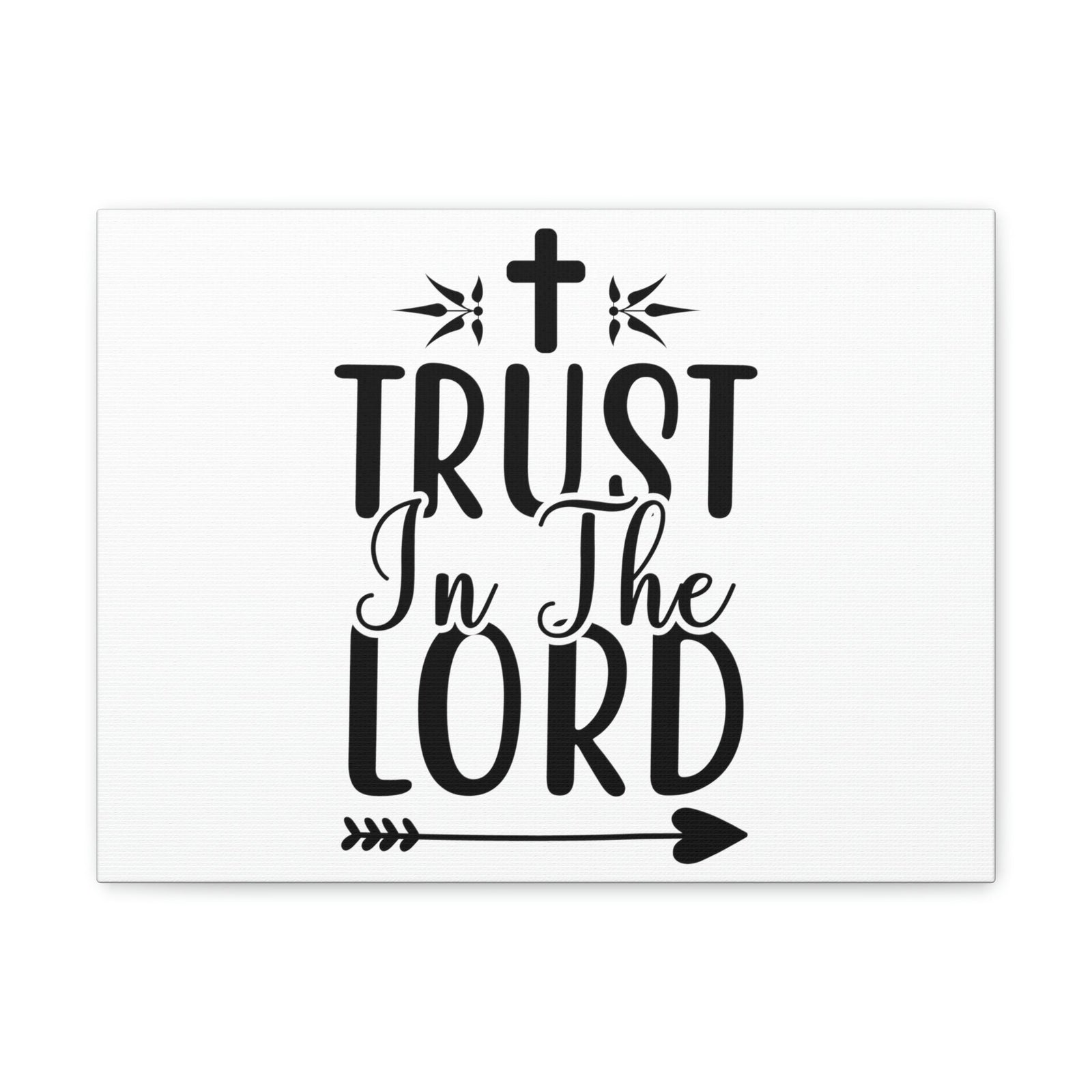 Scripture Walls Trust In The Lord Isaiah 12:2 Christian Wall Art Print Ready to Hang Unframed-Express Your Love Gifts