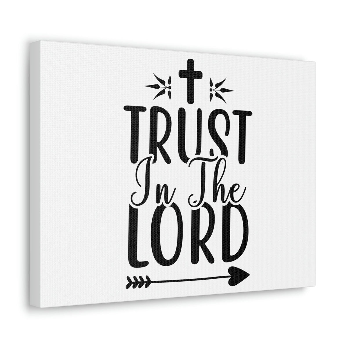 Scripture Walls Trust In The Lord Isaiah 12:2 Christian Wall Art Print Ready to Hang Unframed-Express Your Love Gifts