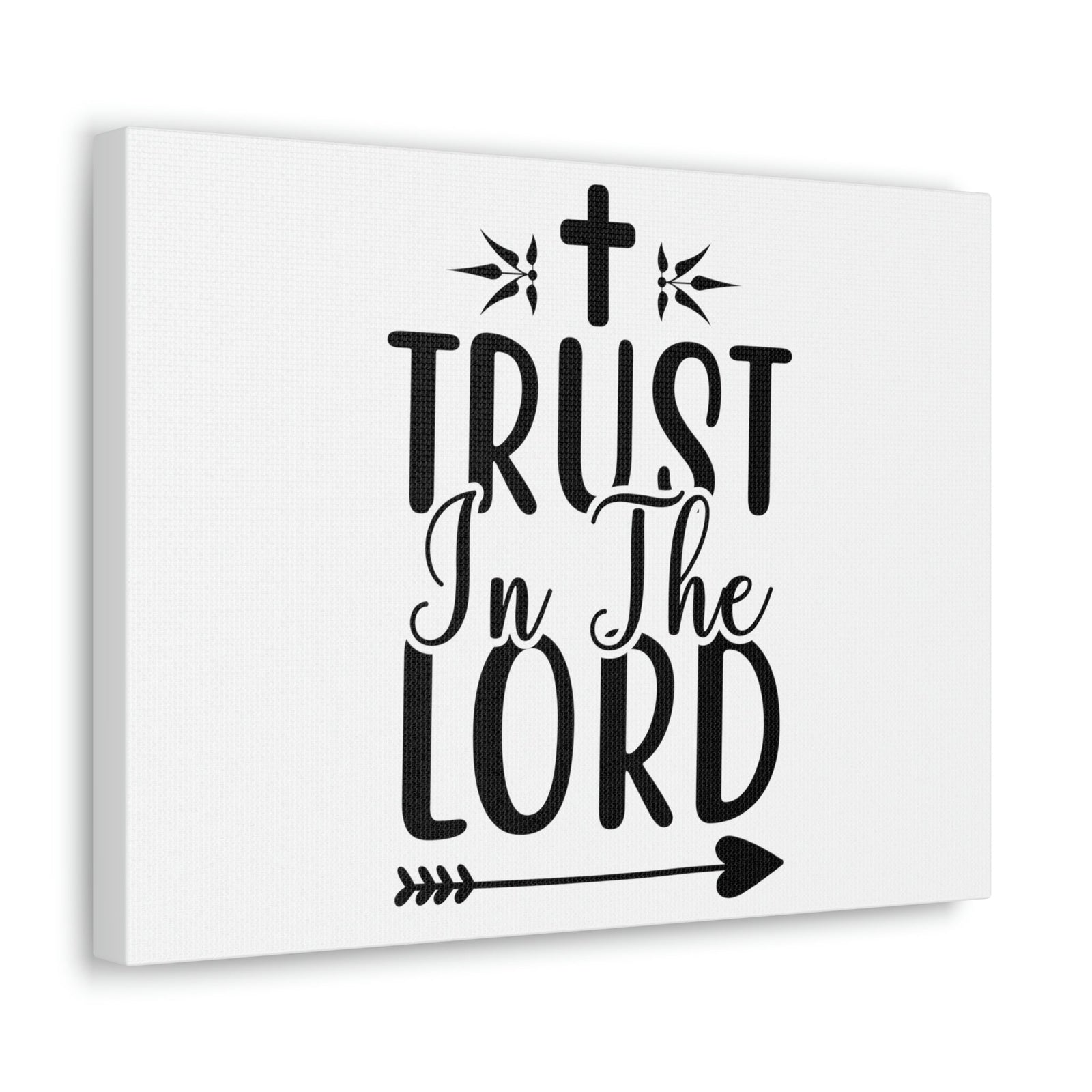 Scripture Walls Trust In The Lord Isaiah 12:2 Christian Wall Art Print Ready to Hang Unframed-Express Your Love Gifts