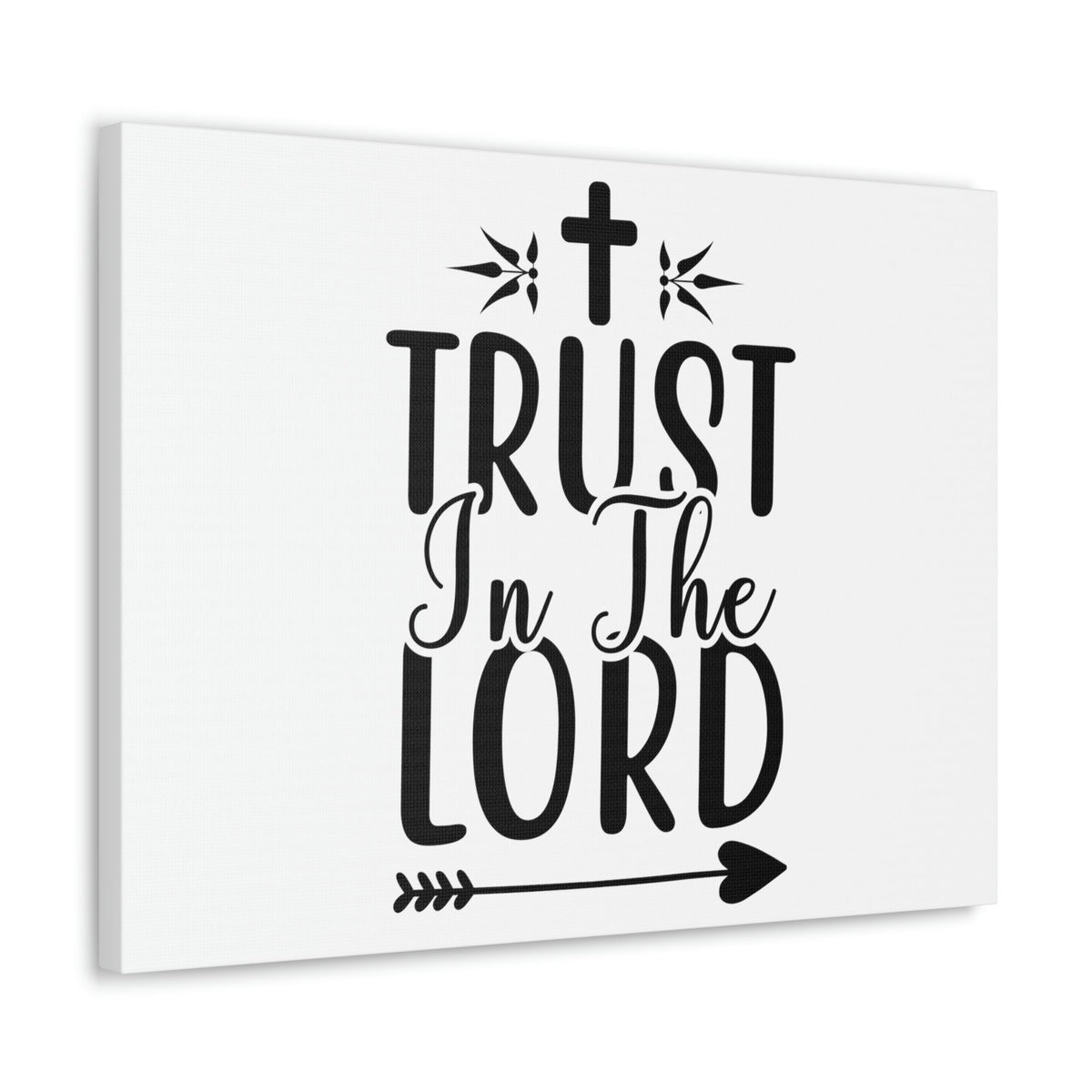 Scripture Walls Trust In The Lord Isaiah 12:2 Christian Wall Art Print Ready to Hang Unframed-Express Your Love Gifts