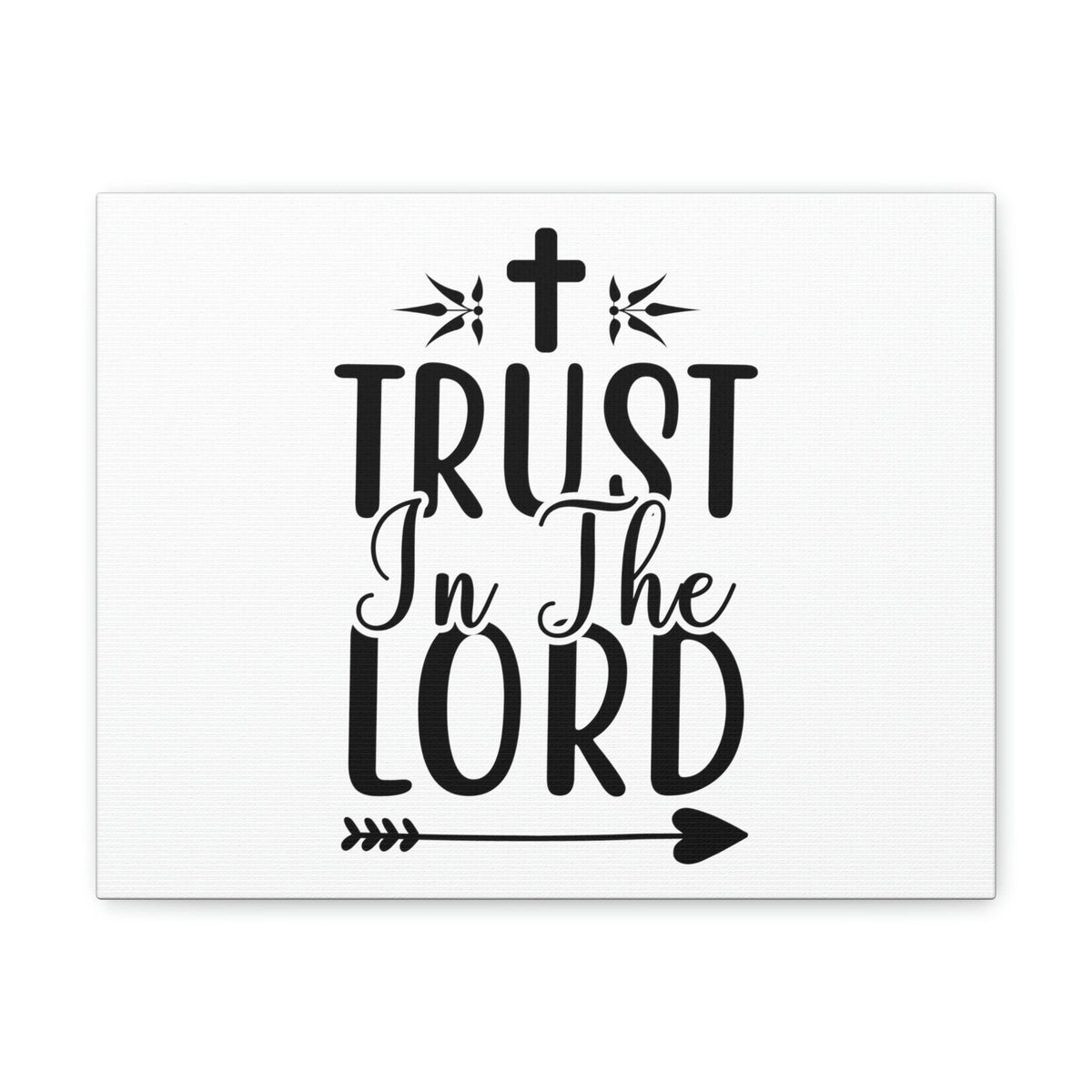 Scripture Walls Trust In The Lord Isaiah 12:2 Christian Wall Art Print Ready to Hang Unframed-Express Your Love Gifts