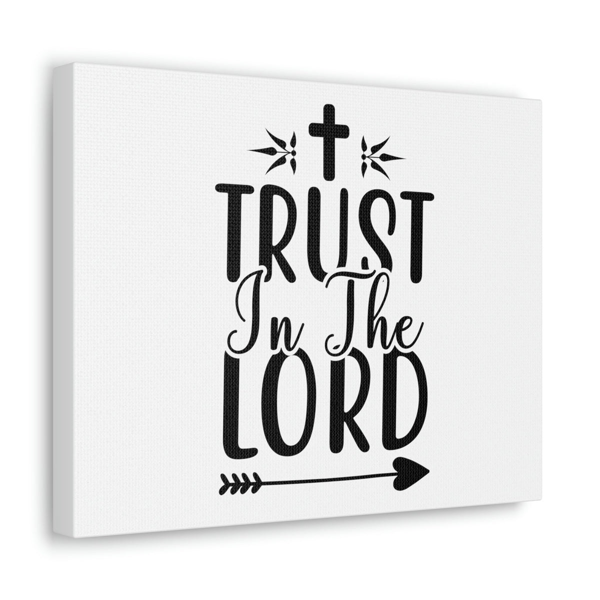 Scripture Walls Trust In The Lord Isaiah 12:2 Christian Wall Art Print Ready to Hang Unframed-Express Your Love Gifts