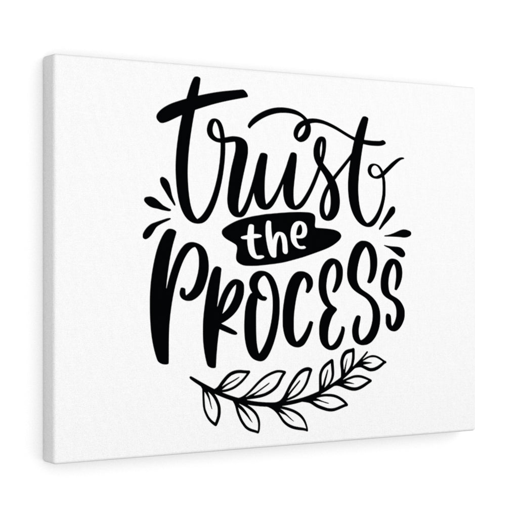 Scripture Walls Trust The Process Leaves Bible Verse Canvas Christian Wall Art Ready to Hang Unframed-Express Your Love Gifts