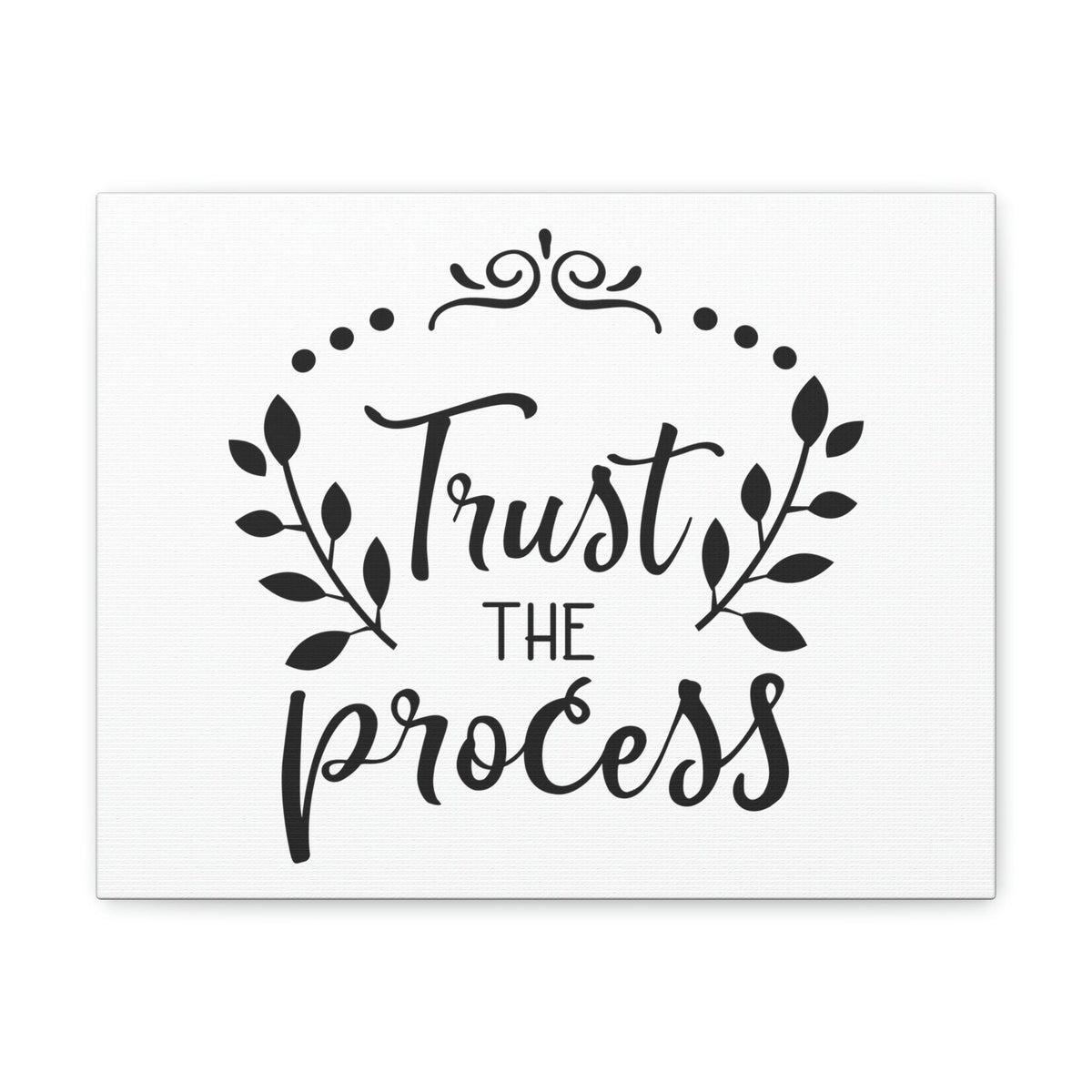 Scripture Walls Trust The Process Psalm 37:3 Christian Wall Art Print Ready to Hang Unframed-Express Your Love Gifts