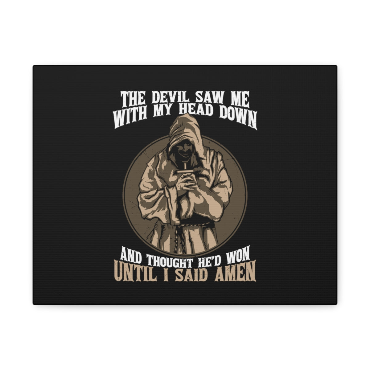 Scripture Walls Until I Said Amen 2 Corinthians 11:3 Christian Wall Art Bible Verse Print Ready to Hang Unframed-Express Your Love Gifts