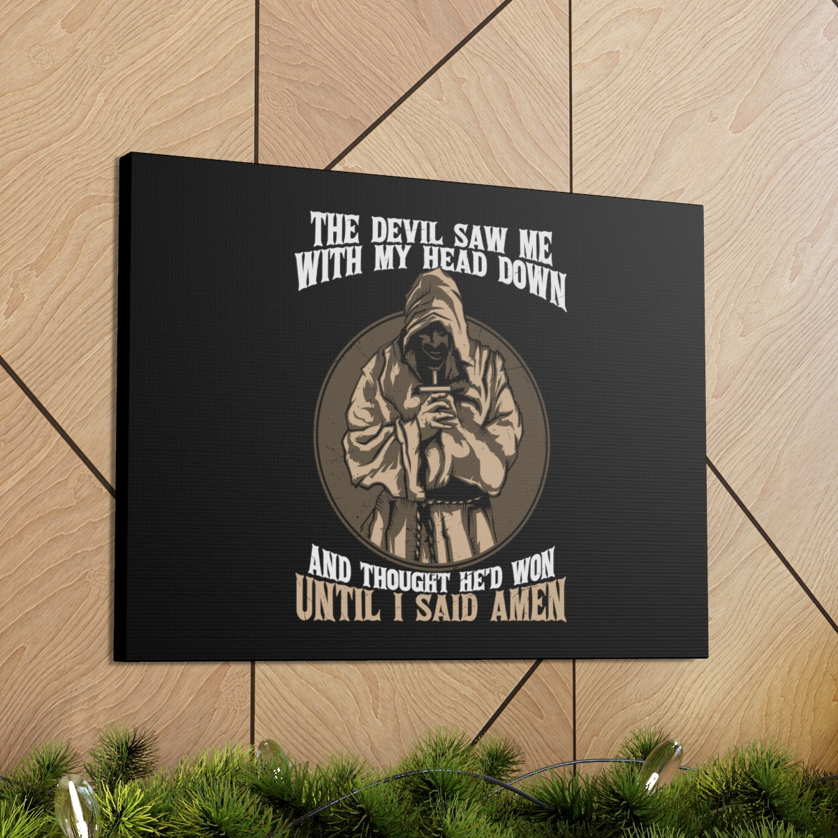 Scripture Walls Until I Said Amen 2 Corinthians 11:3 Christian Wall Art Bible Verse Print Ready to Hang Unframed-Express Your Love Gifts