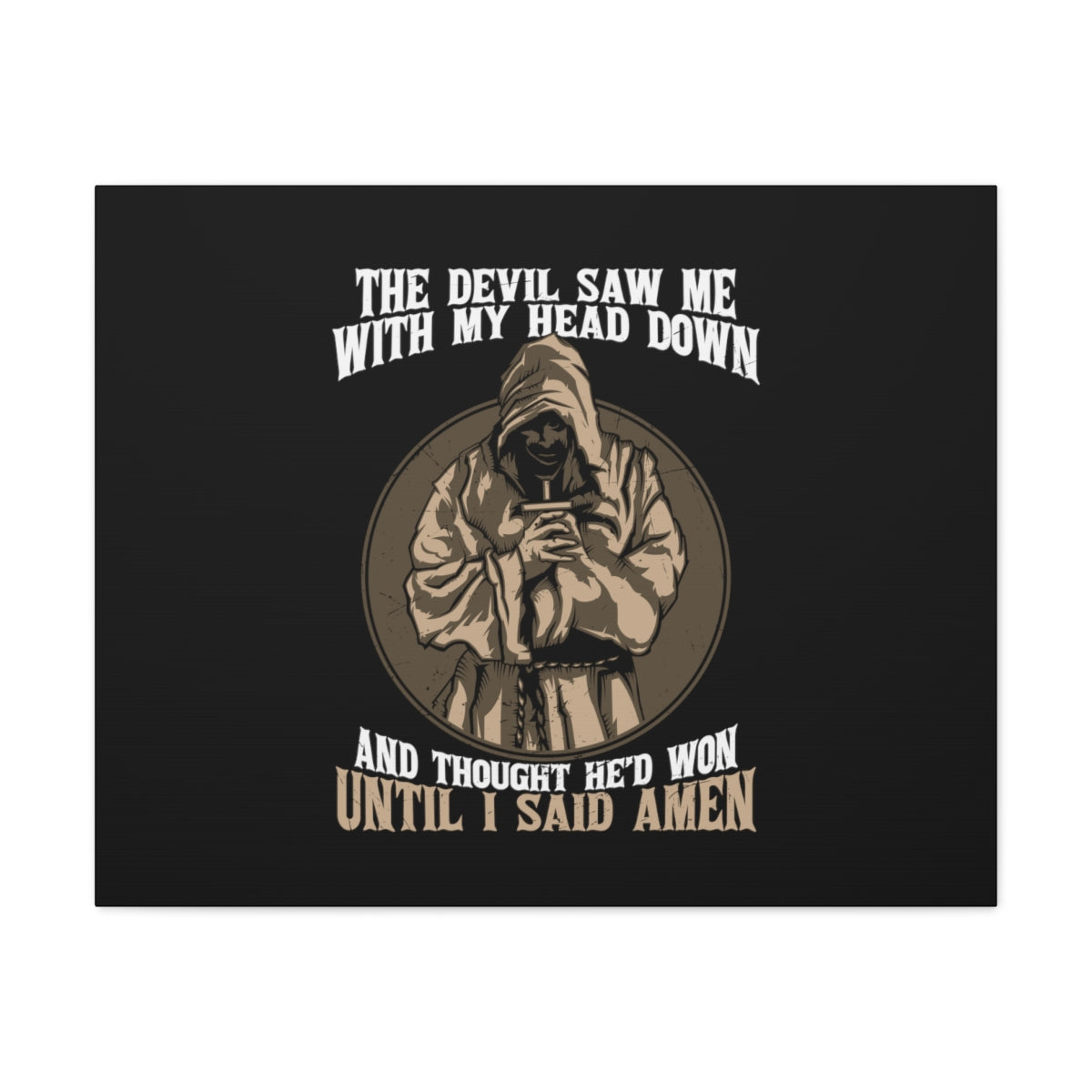 Scripture Walls Until I Said Amen 2 Corinthians 11:3 Christian Wall Art Bible Verse Print Ready to Hang Unframed-Express Your Love Gifts