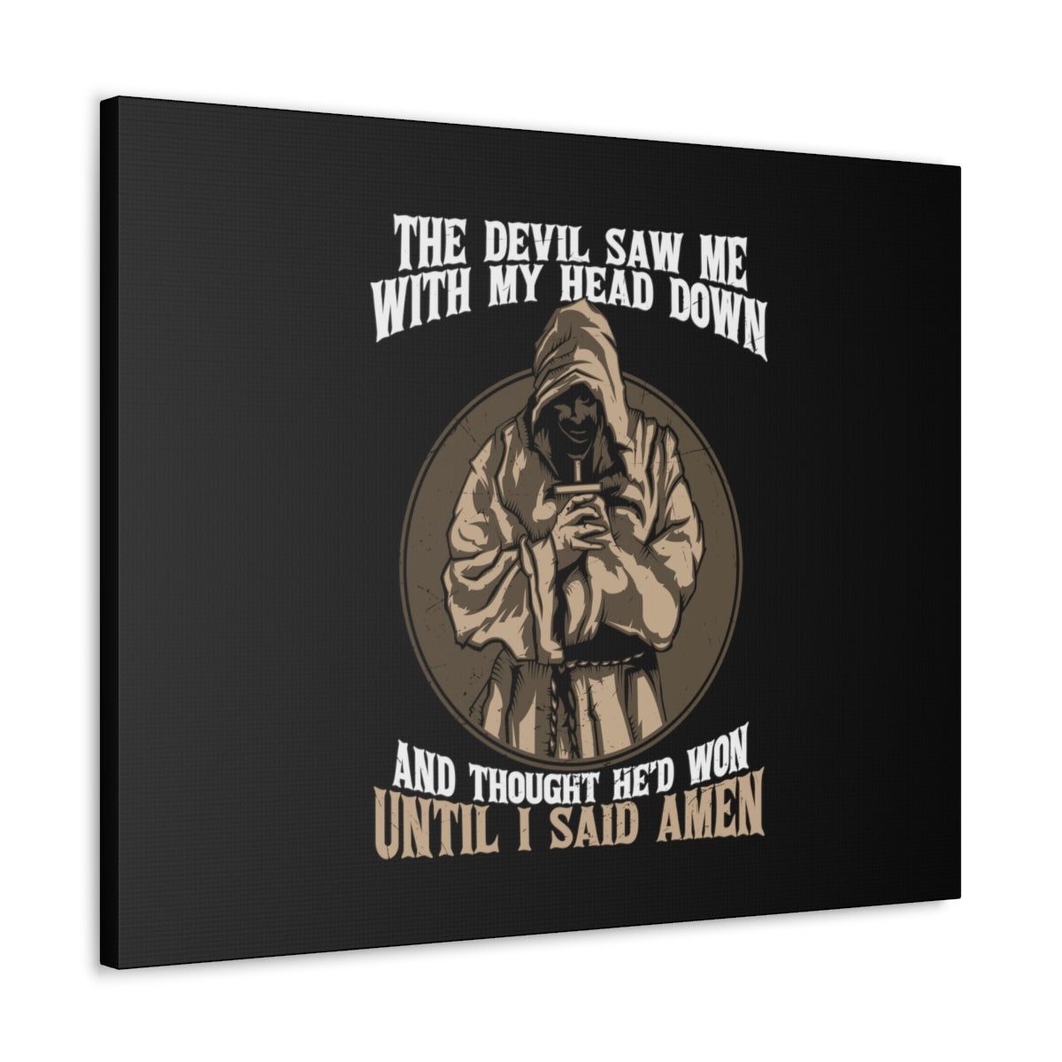 Scripture Walls Until I Said Amen 2 Corinthians 11:3 Christian Wall Art Bible Verse Print Ready to Hang Unframed-Express Your Love Gifts