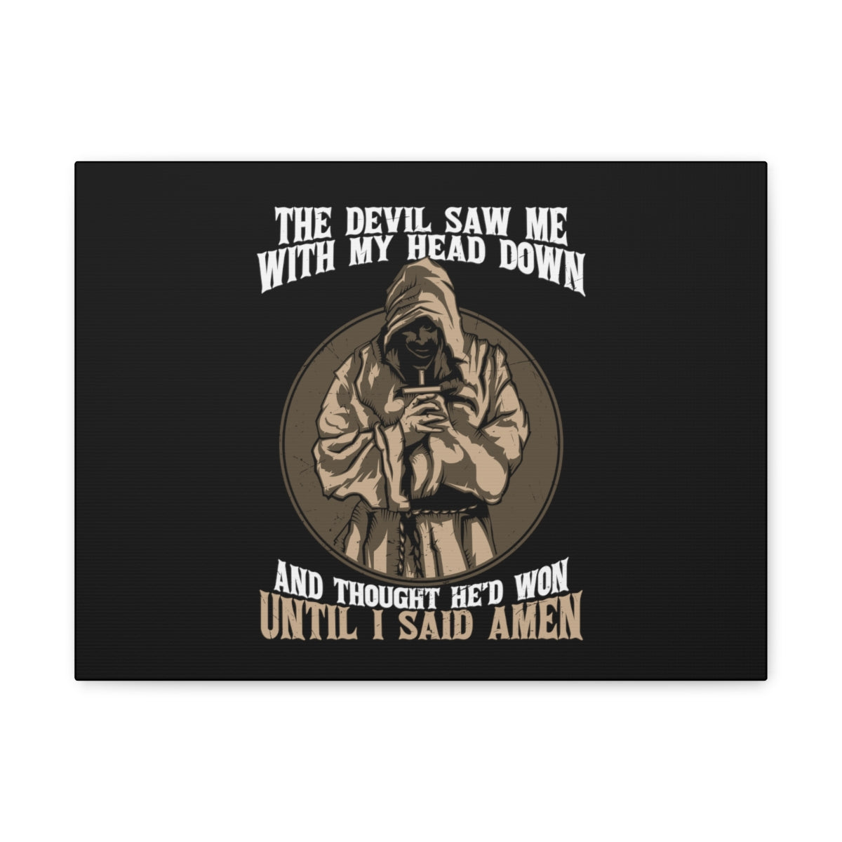 Scripture Walls Until I Said Amen 2 Corinthians 11:3 Christian Wall Art Bible Verse Print Ready to Hang Unframed-Express Your Love Gifts