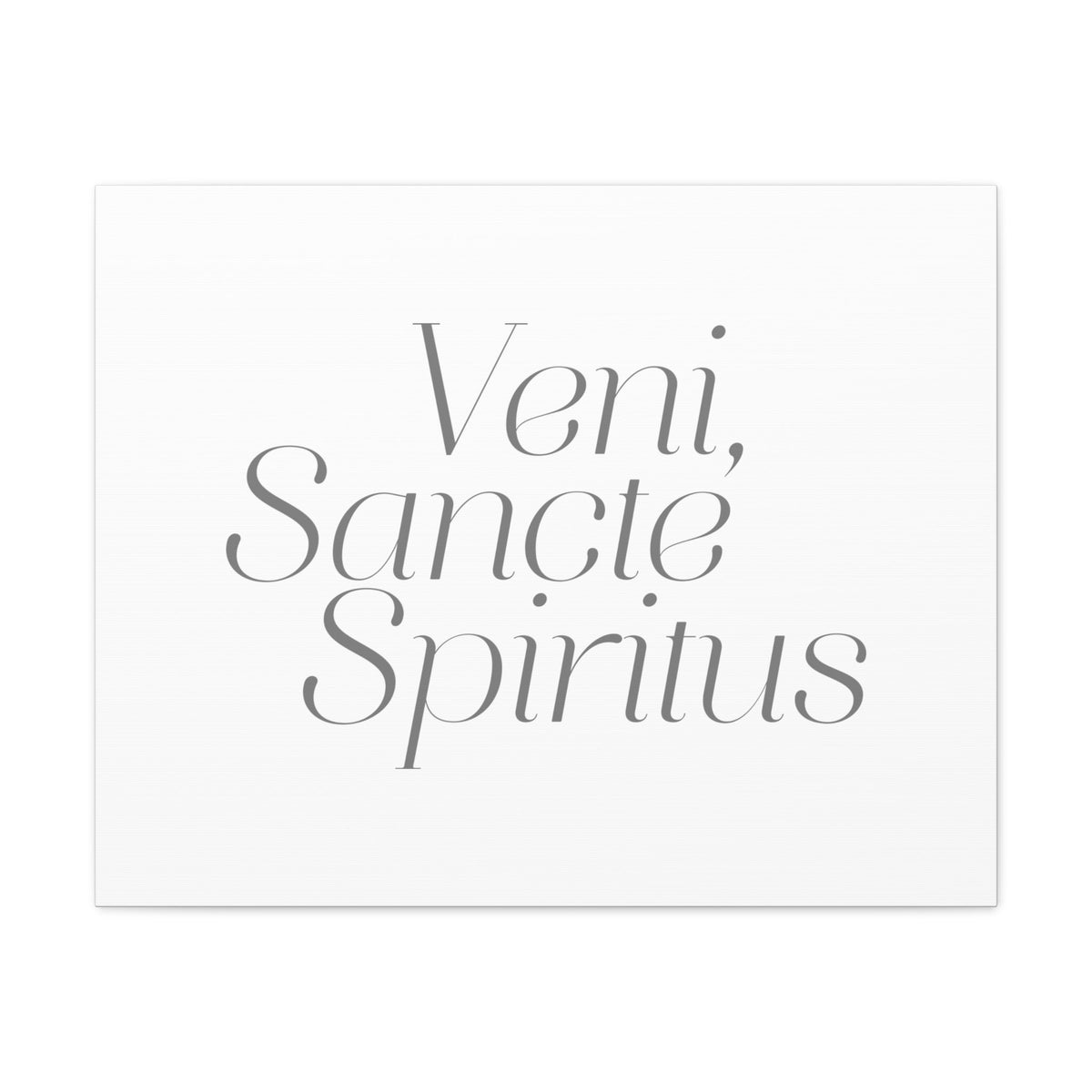 Scripture Walls Veni, Sancte Spiritus John 15:26 Bible Verse Canvas Christian Wall Art Ready to Hang Unframed-Express Your Love Gifts